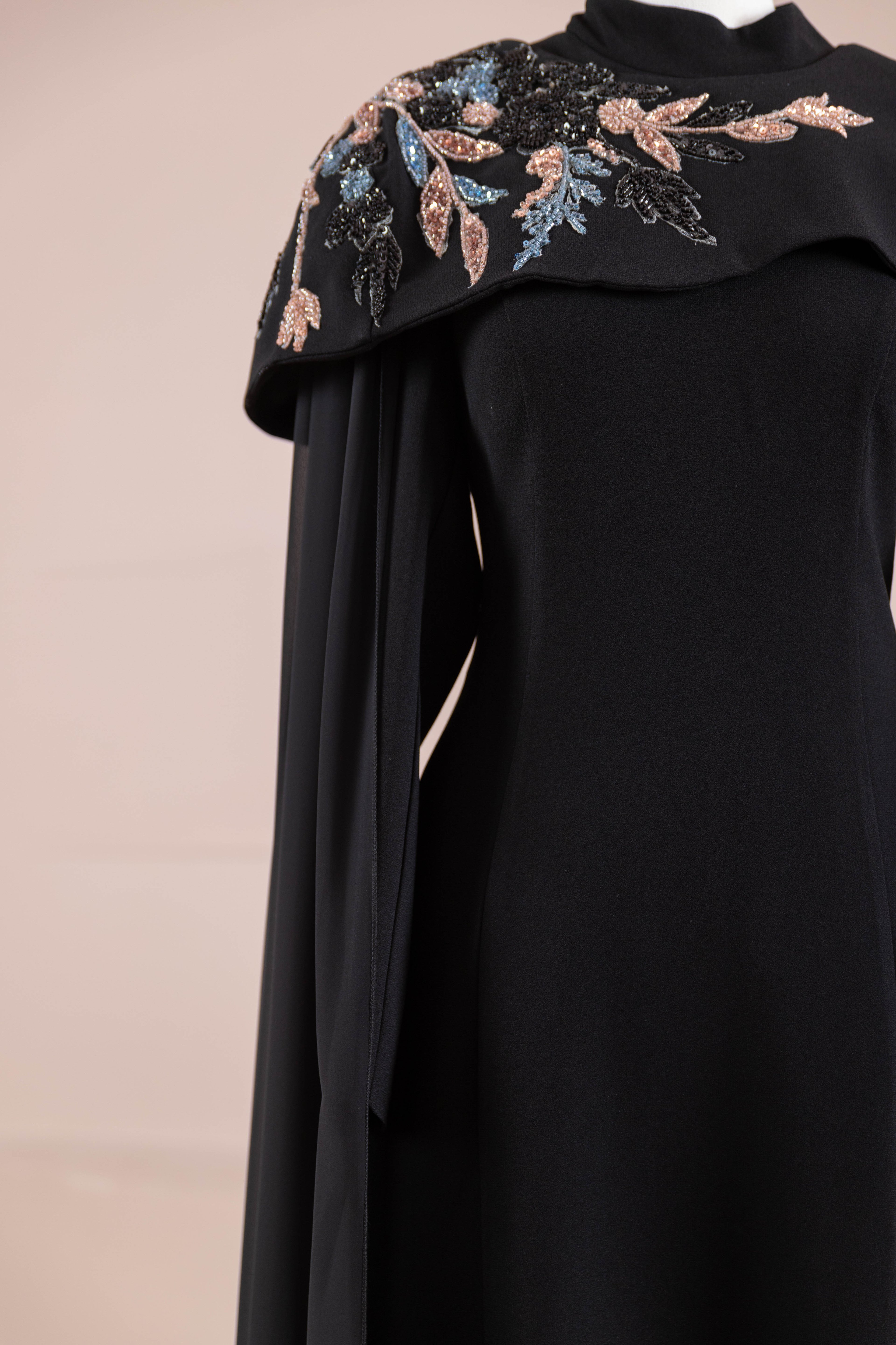 Asilta Tesettür Abiye - Black