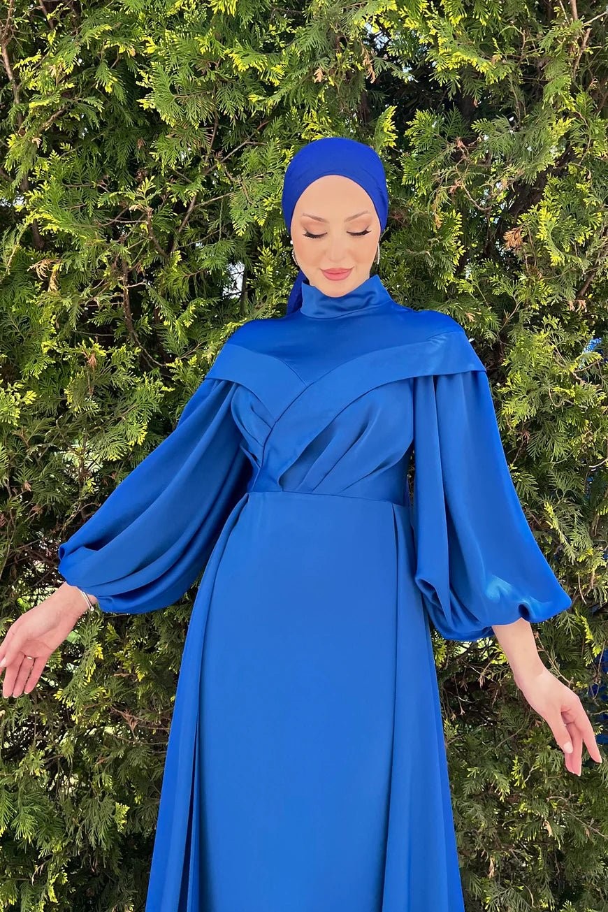 Işıl Hijab Evening Dress Saks