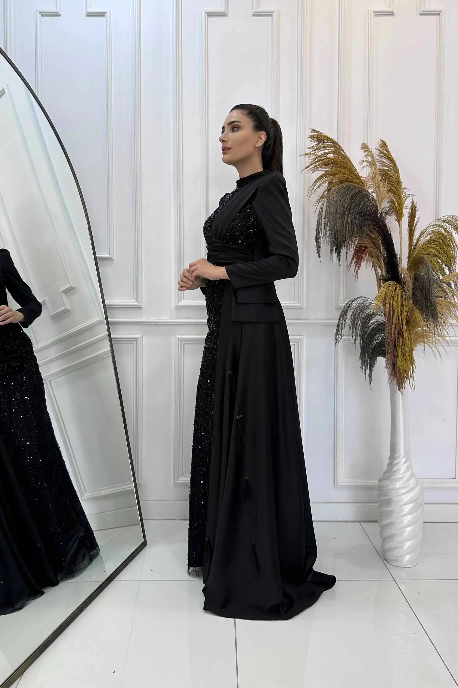 Dicle Hijab Evening Dress