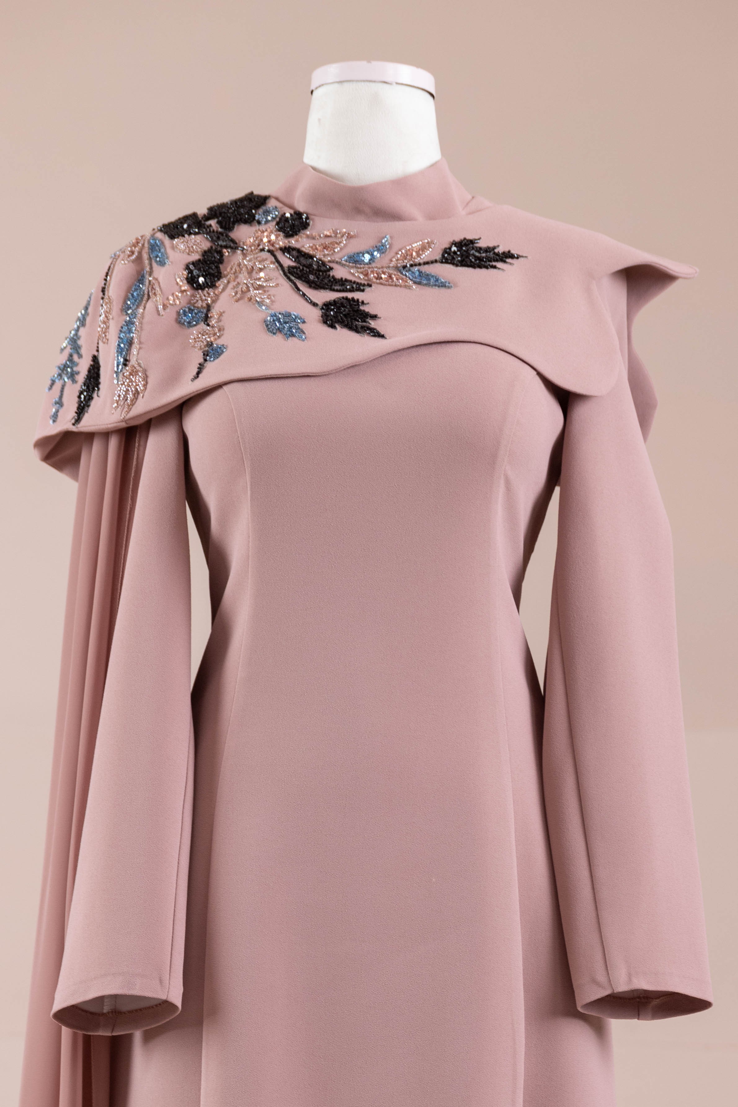 Asilta Tesettür Abiye - Rose