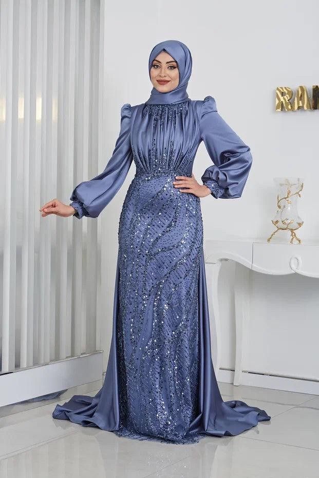 Bible Hijab Evening Dress