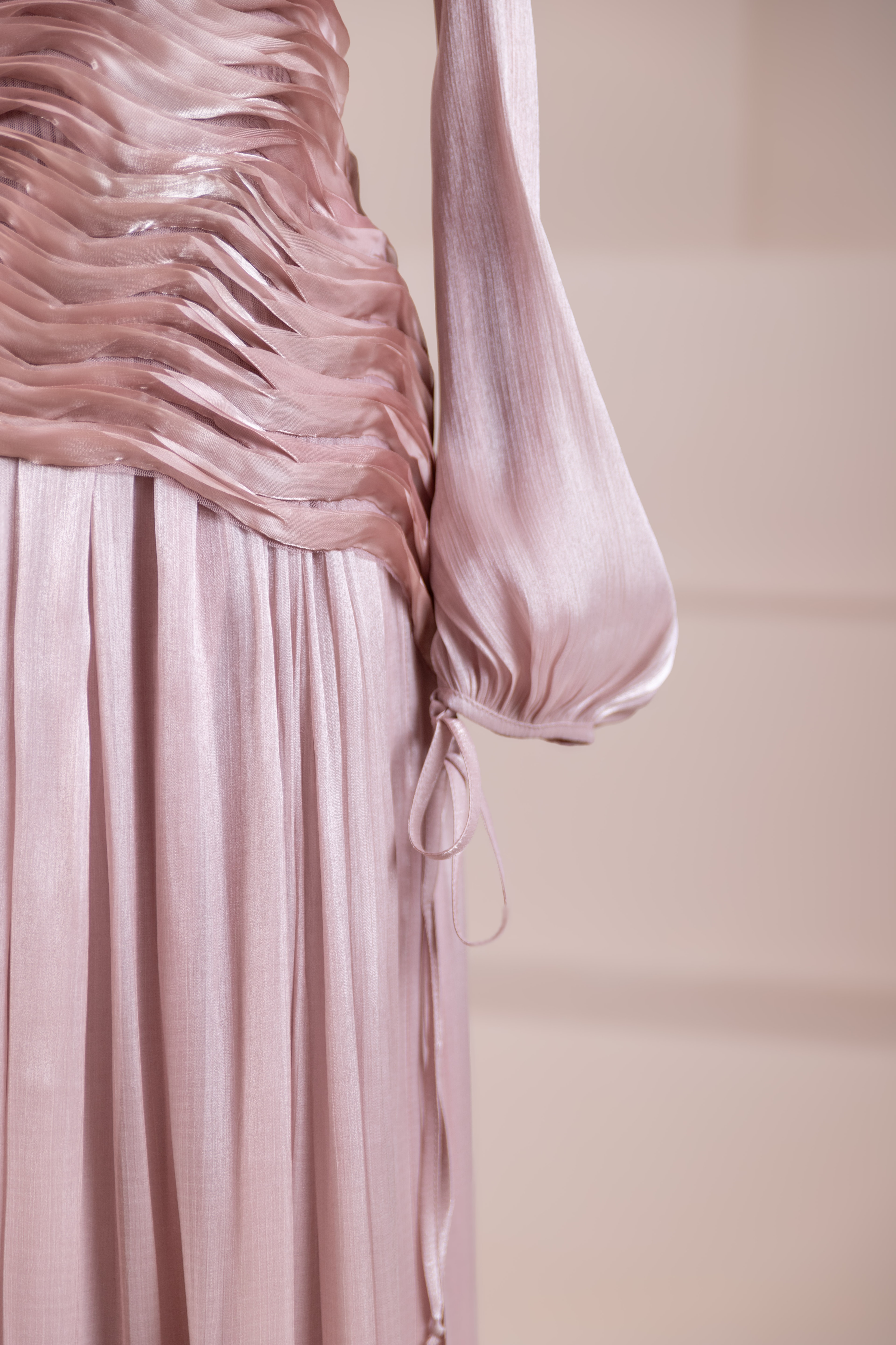 Dalia Tesettür Abiye - Powder Pink