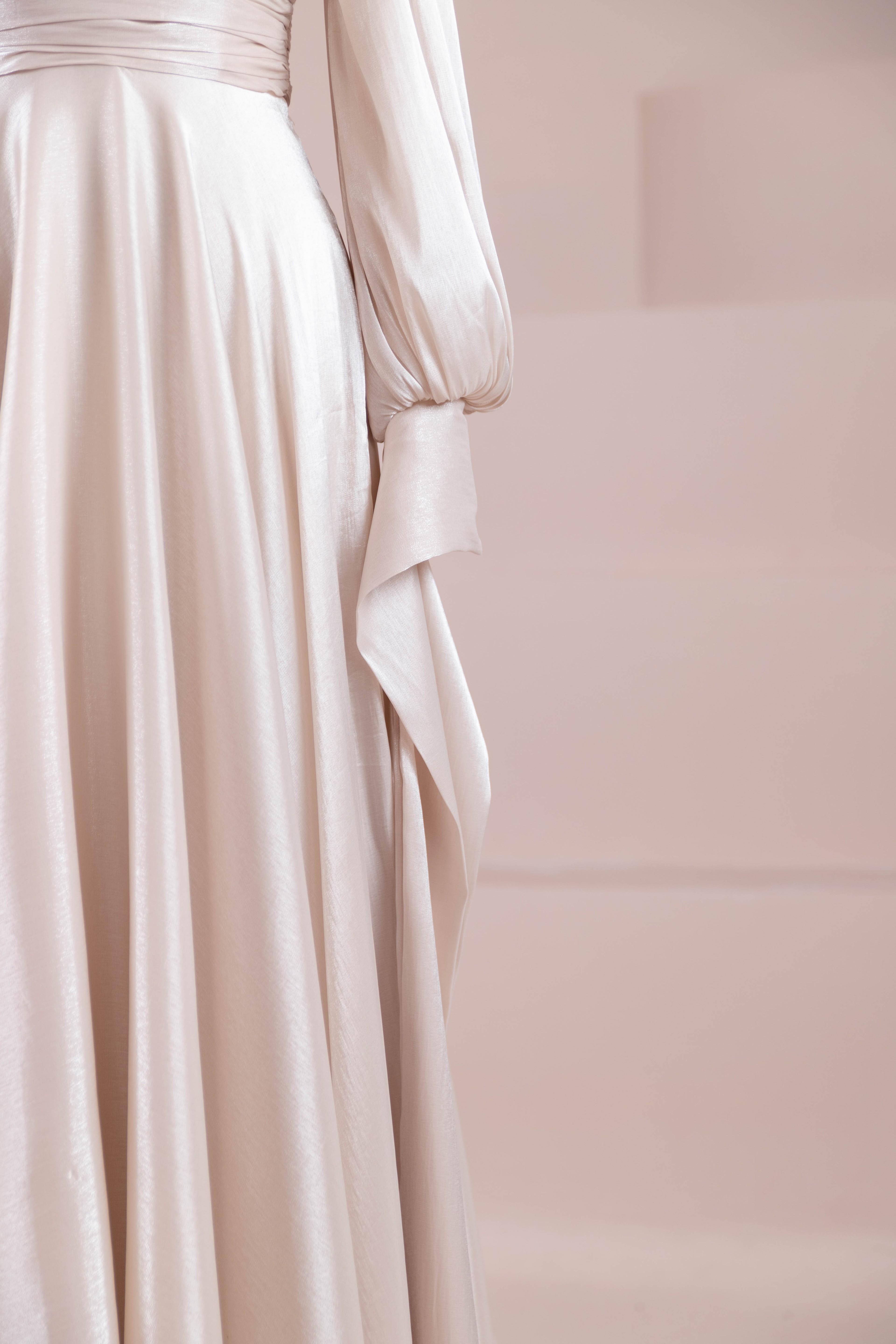 Pearl Tesettür Abiye - nude