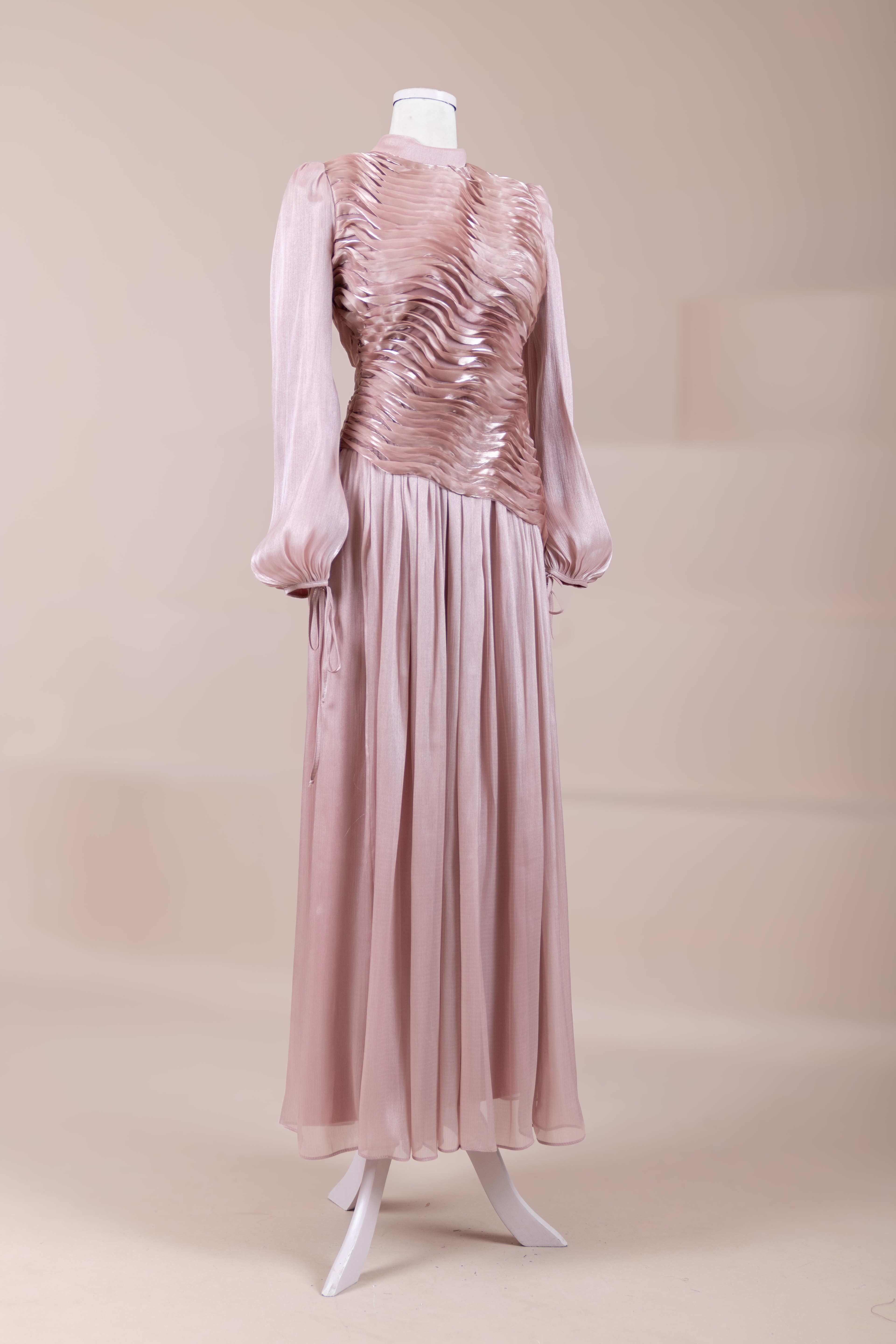 Dalia Tesettür Abiye - Powder Pink