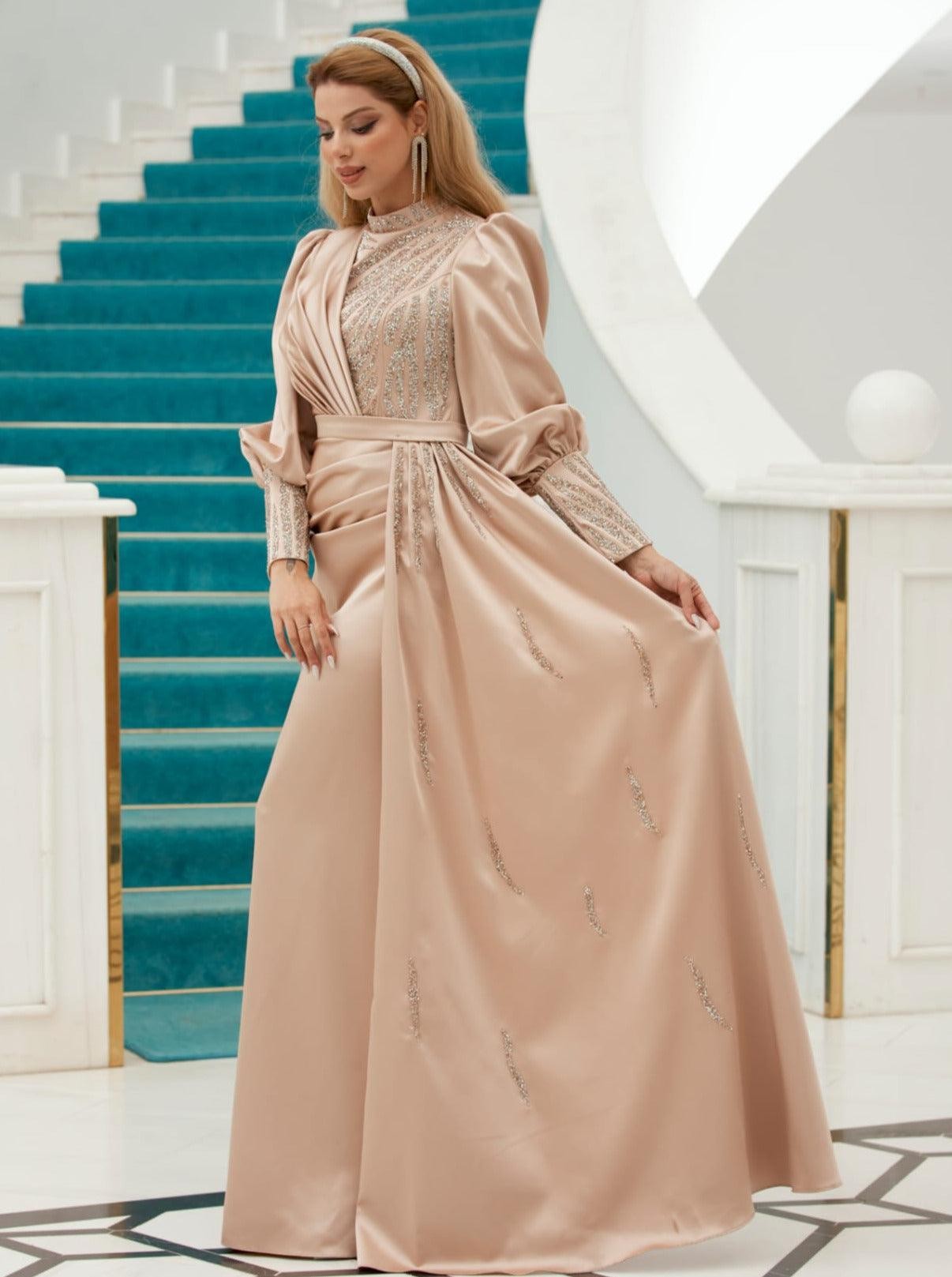 Emily Hijab Evening Dress