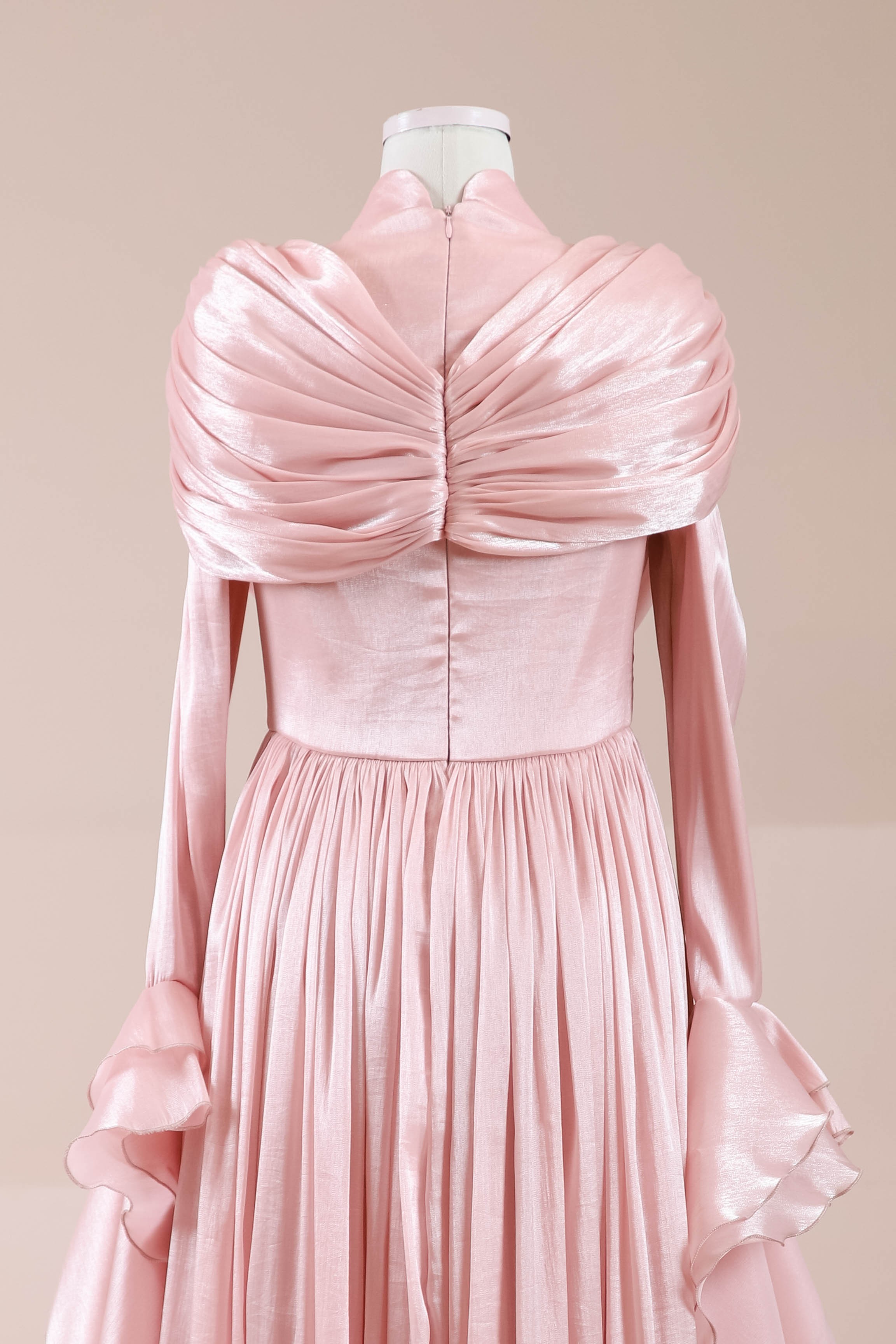 Arvia Tesettür Abiye - Powder Pink