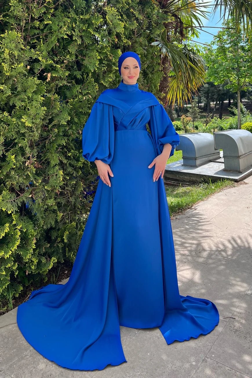 Işıl Hijab Evening Dress Saks