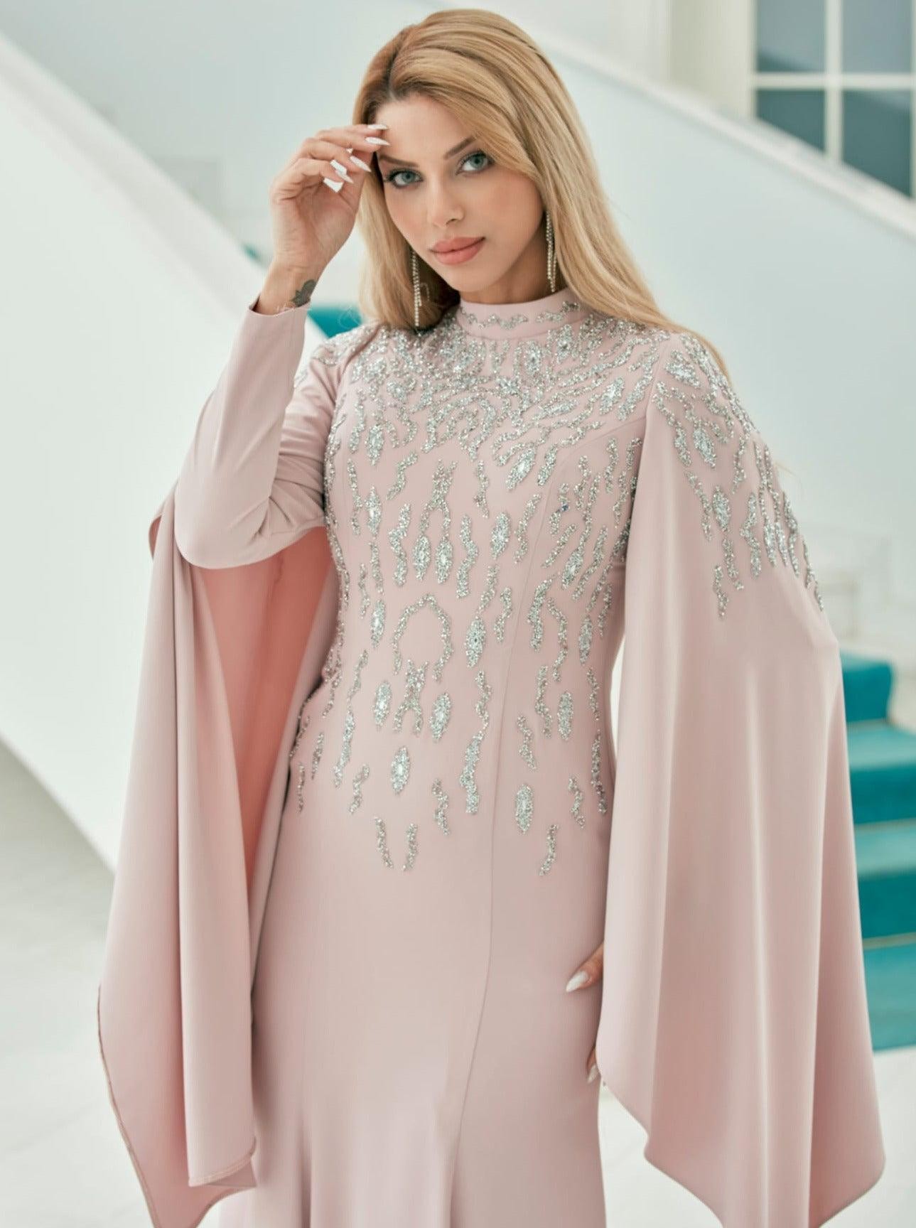 Robe de soirée ange hijab