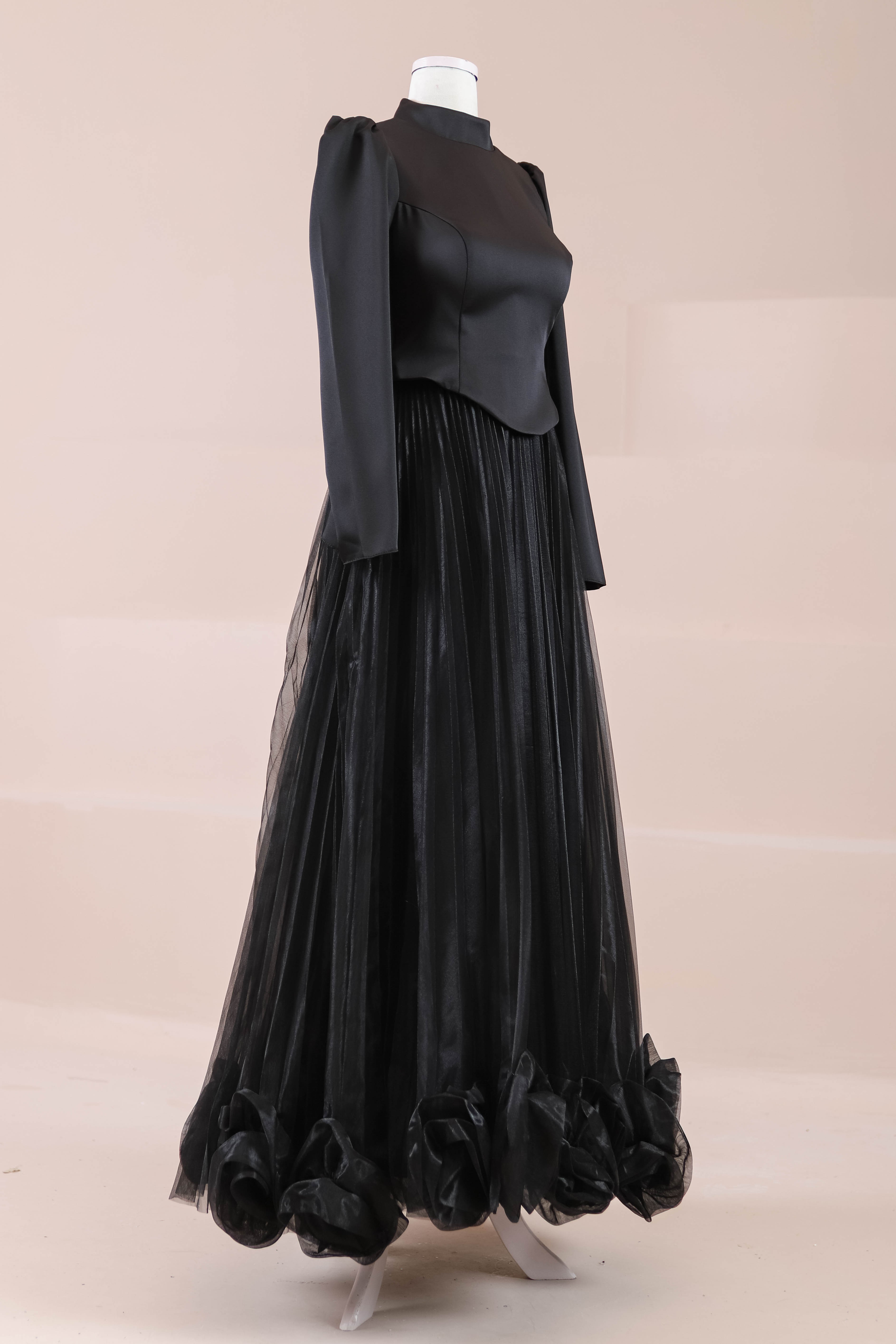 Rozya Tesettür Abiye - Black
