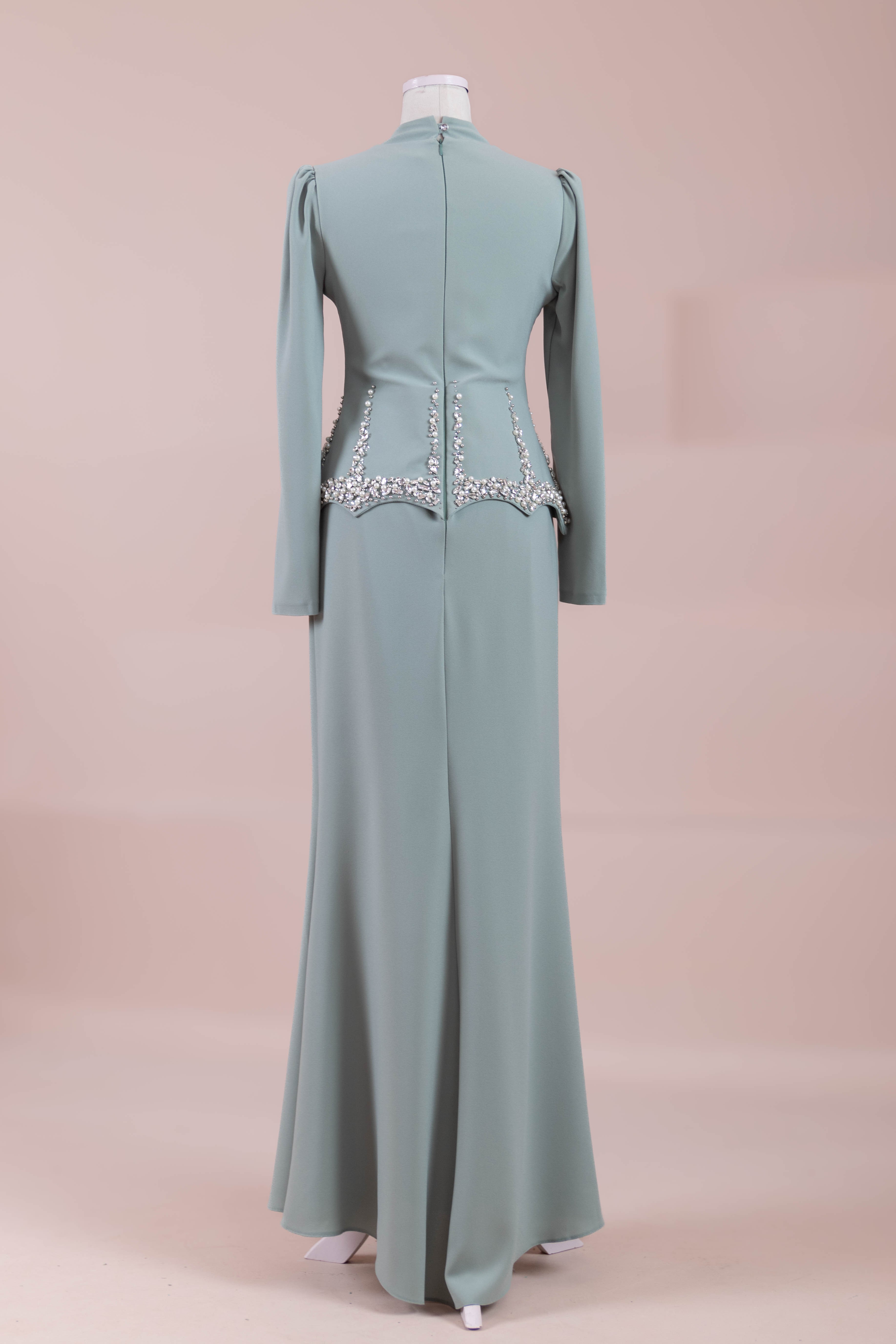 Ranya Tesettür Abiye - mint