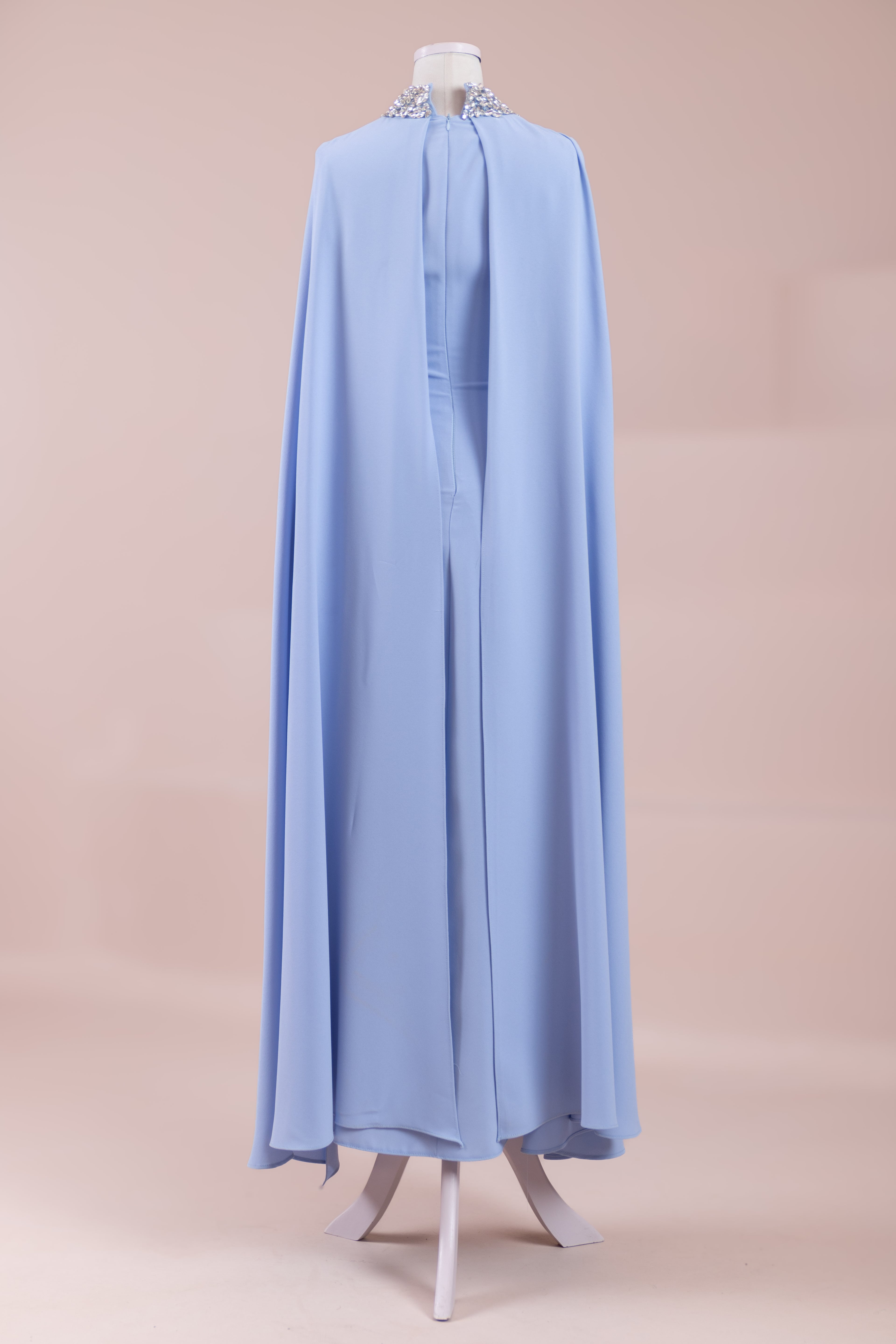 Asera Tesettür Abiye - Baby Blue