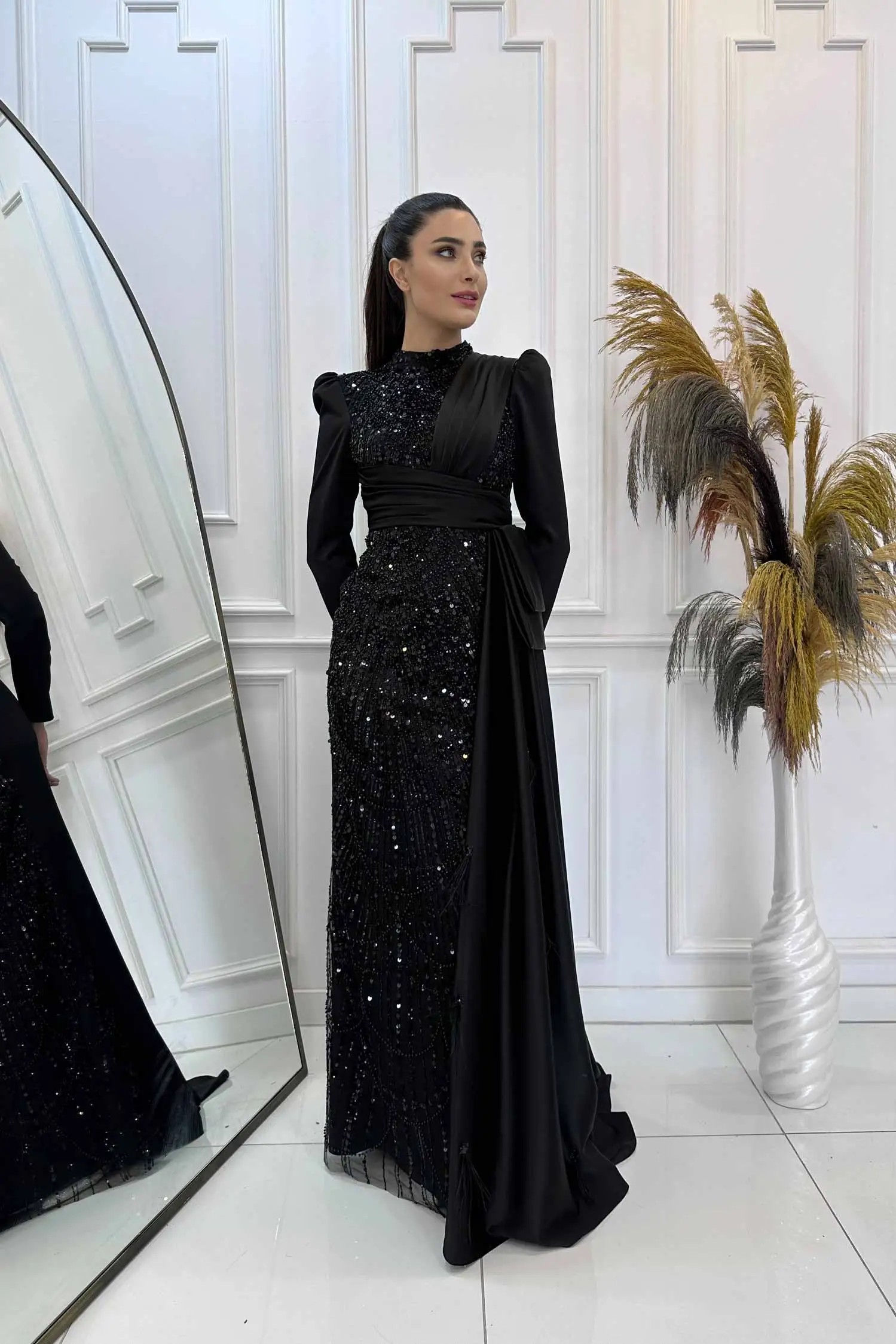 Dicle Hijab Evening Dress