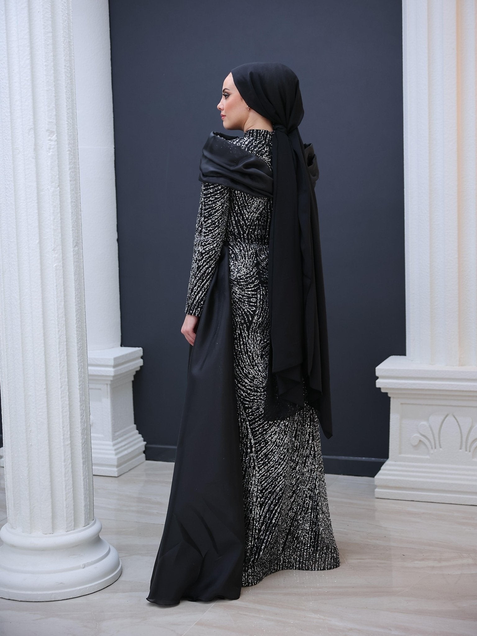 Ahven Hijab Evening Dress