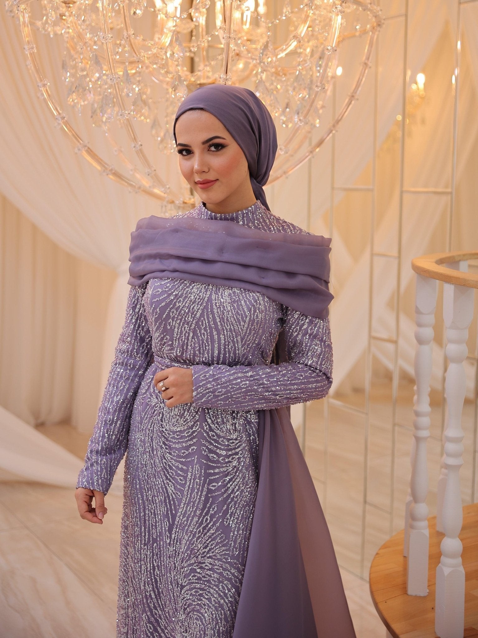 Ahven Hijab Evening Dress