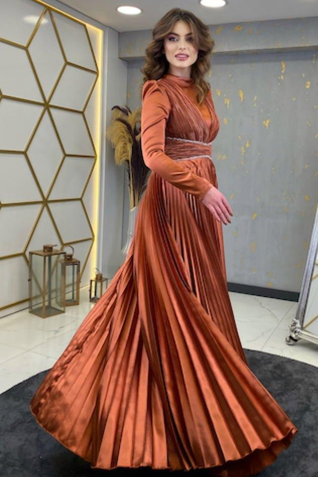 Sira Hijab Abendkleid – Kachel
