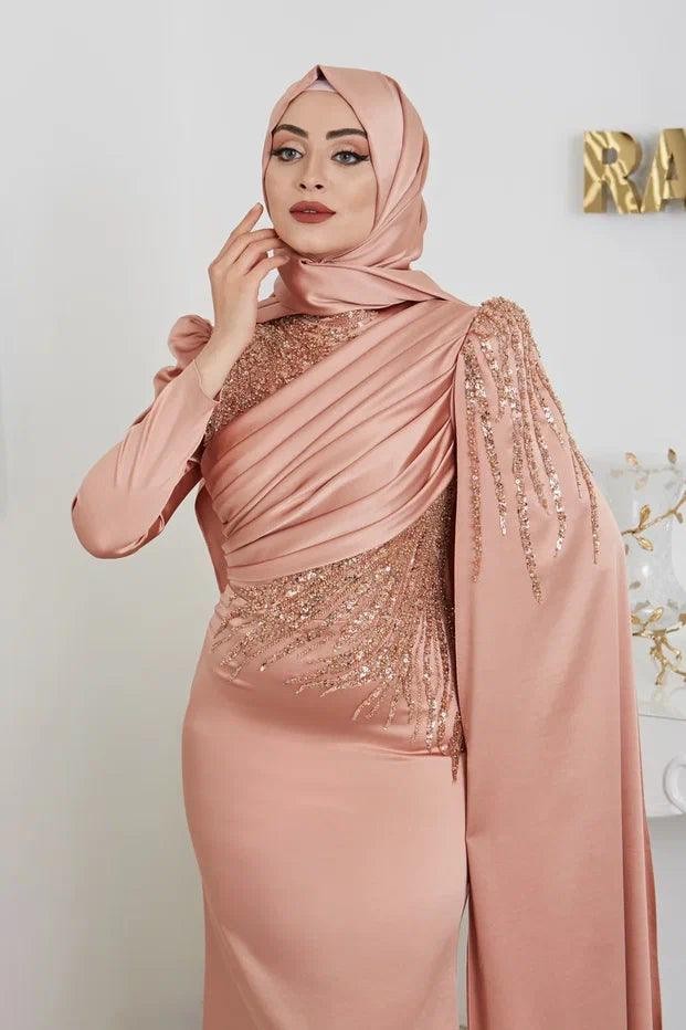 Noura Hijab Evening Dress