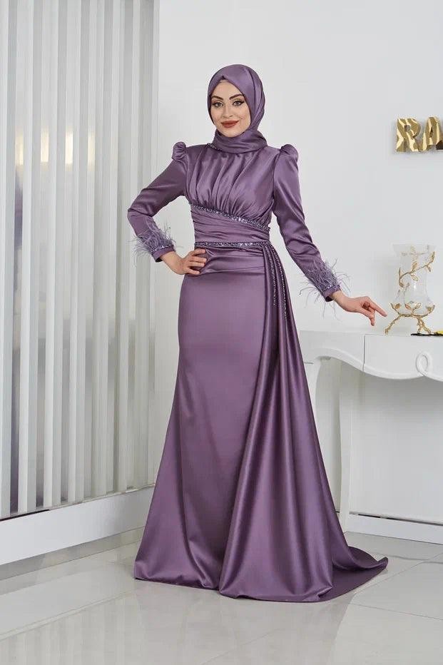 Robe de soirée hijab Marinette