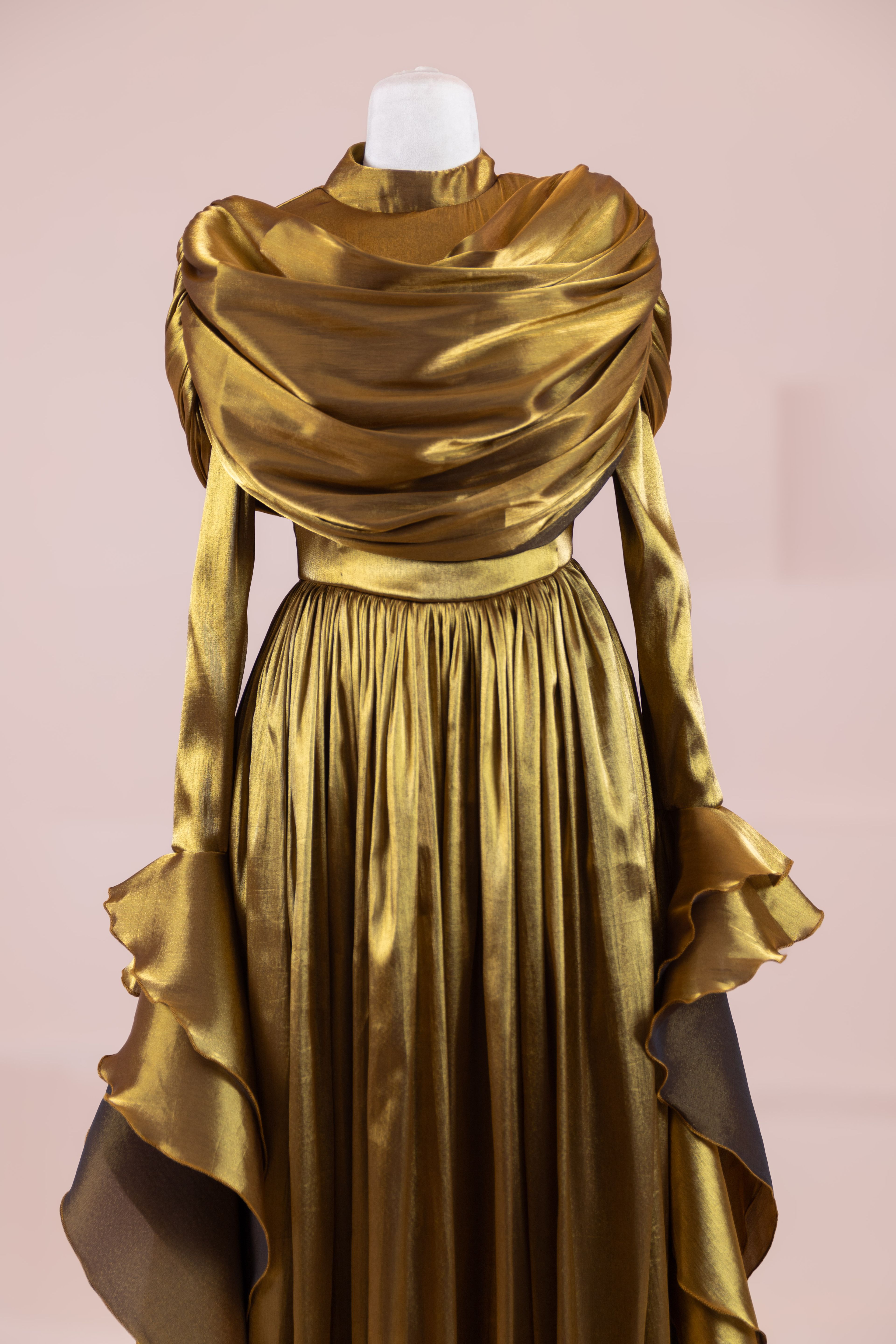 Arvia Tesettür Abiye - GOLD