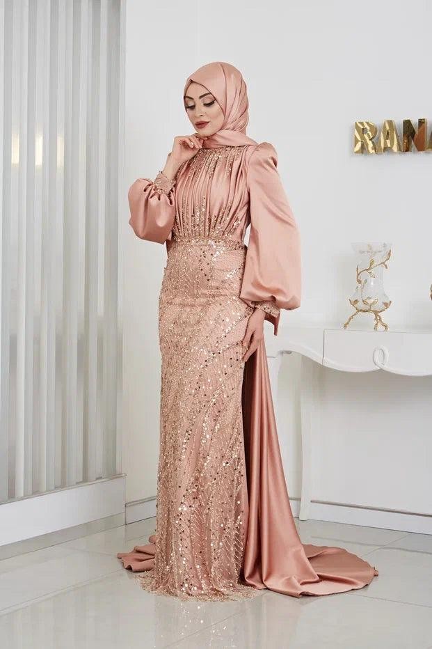 Bible Hijab Evening Dress