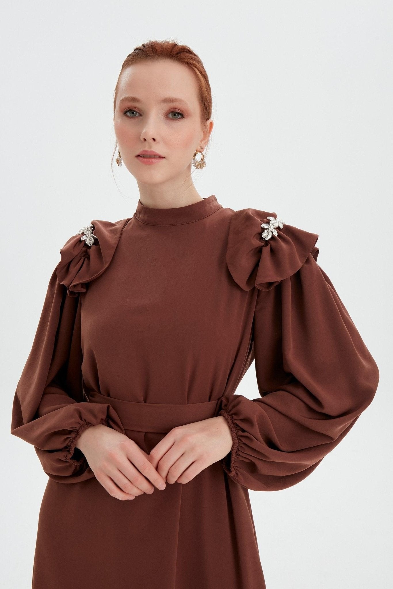 Brown Mia Dress