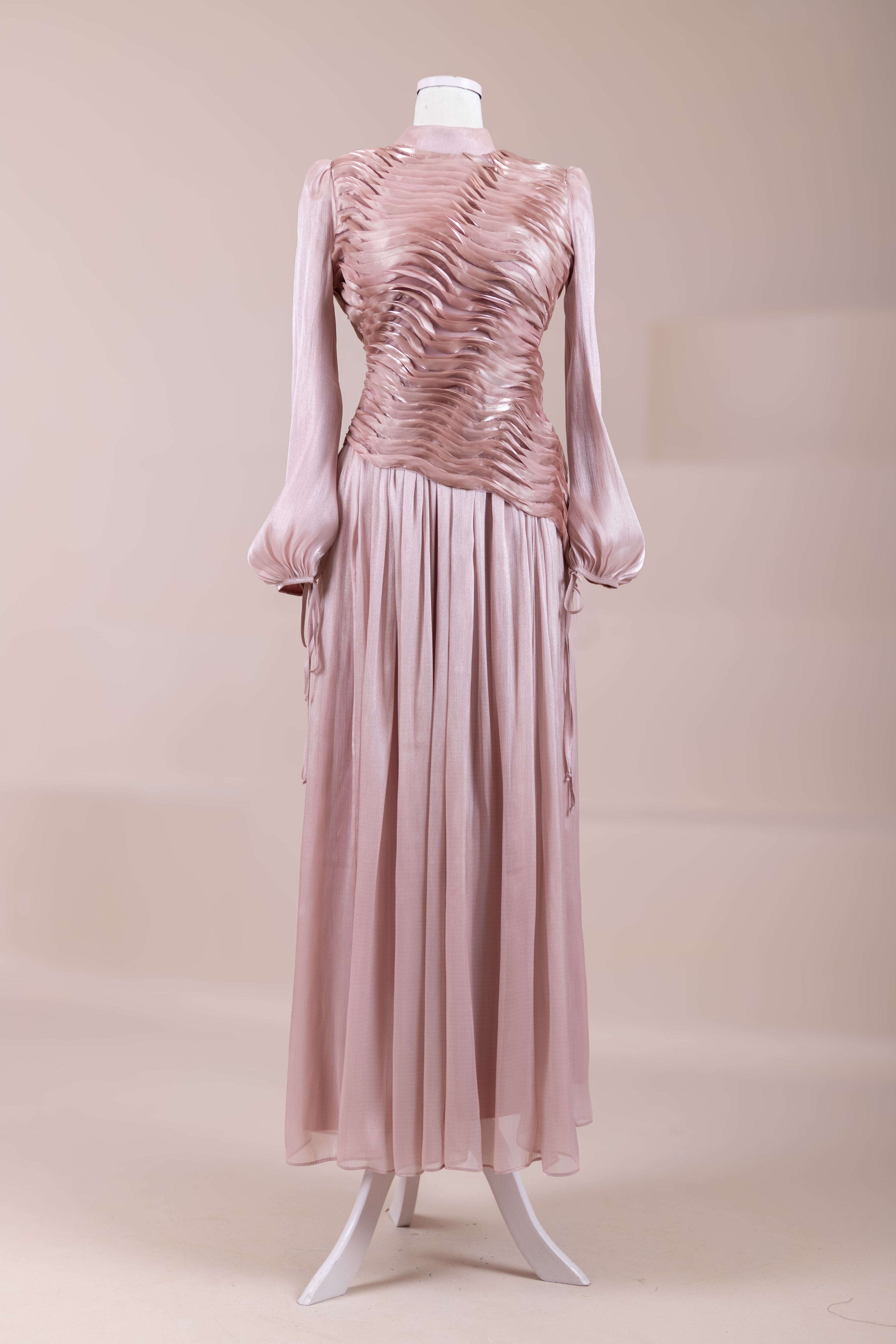 Dalia Tesettür Abiye - Powder Pink