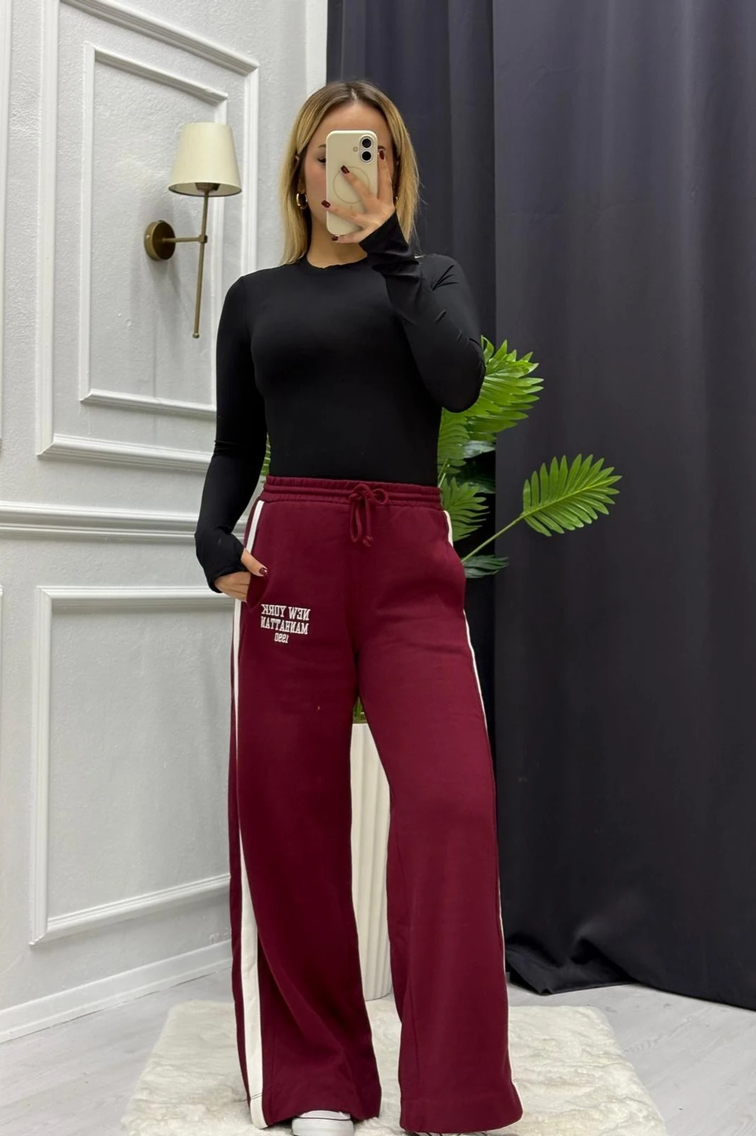 Şerit Detaylı Eşofman Altı