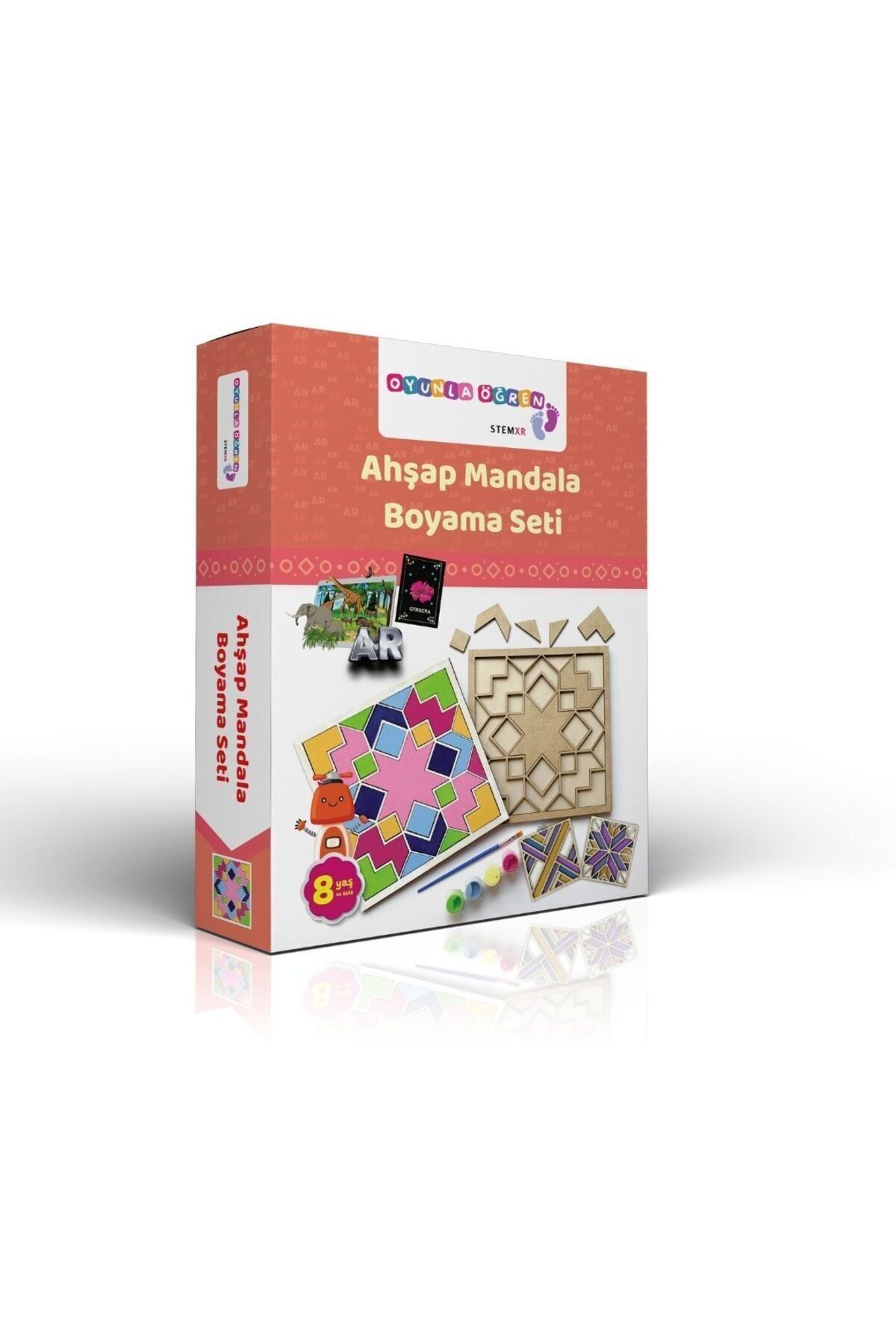 Ahşap Mandala Boyama Seti