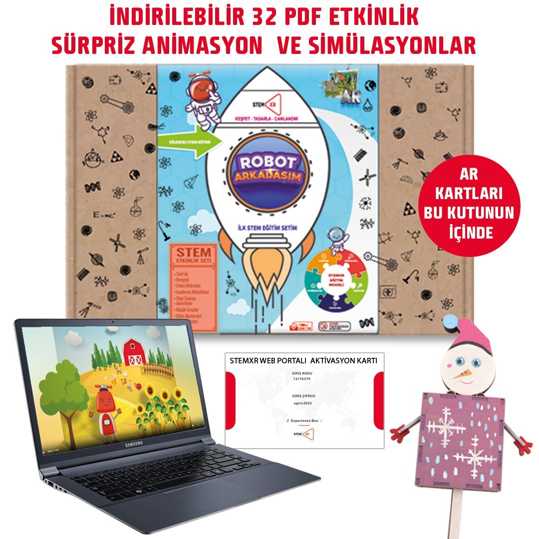 STEMXR Anaokulu Robot Arkadaşım