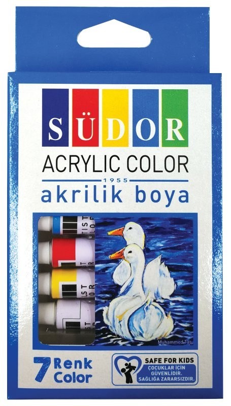 Südor Akrilik Boya Tüp 7x9 ml