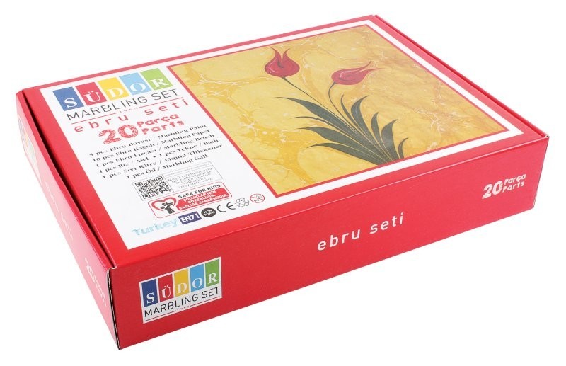 Südor Ebru Boyası Seti A4