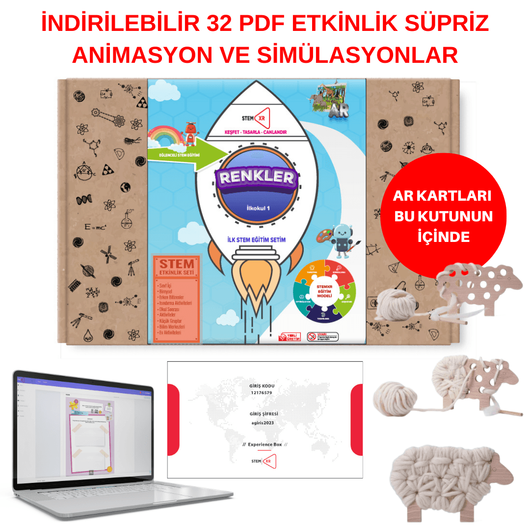 STEMXR İlkokul-1 Renkler