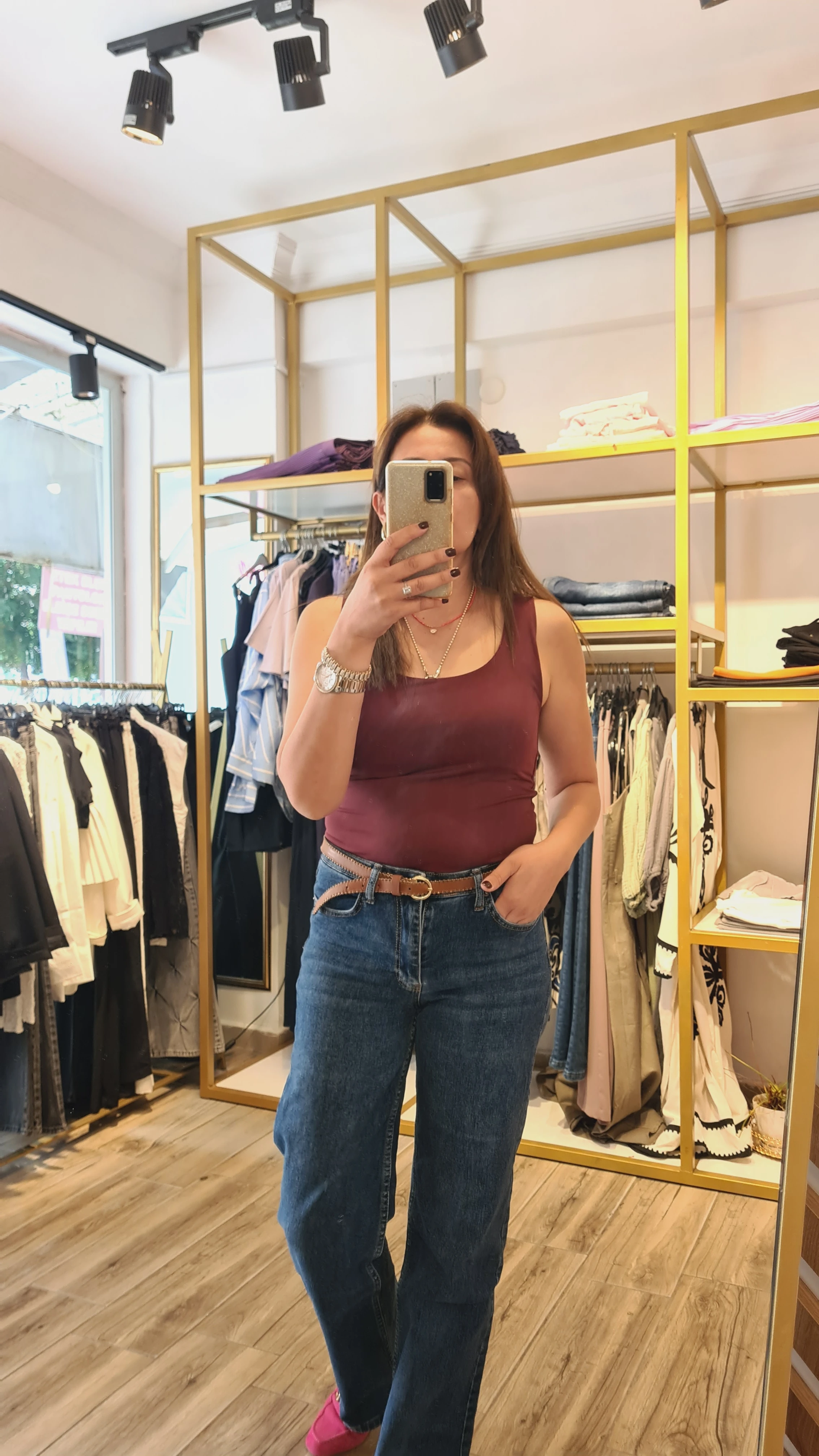 kare yaka badı bordo  renk 