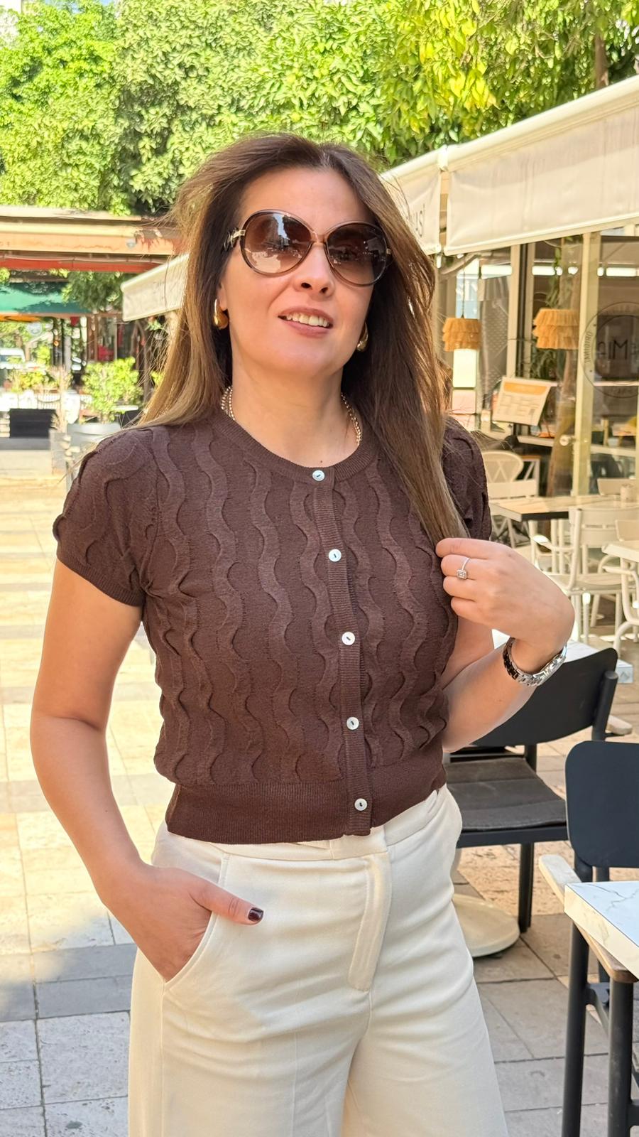 önden dügmeli bluz dilvin 