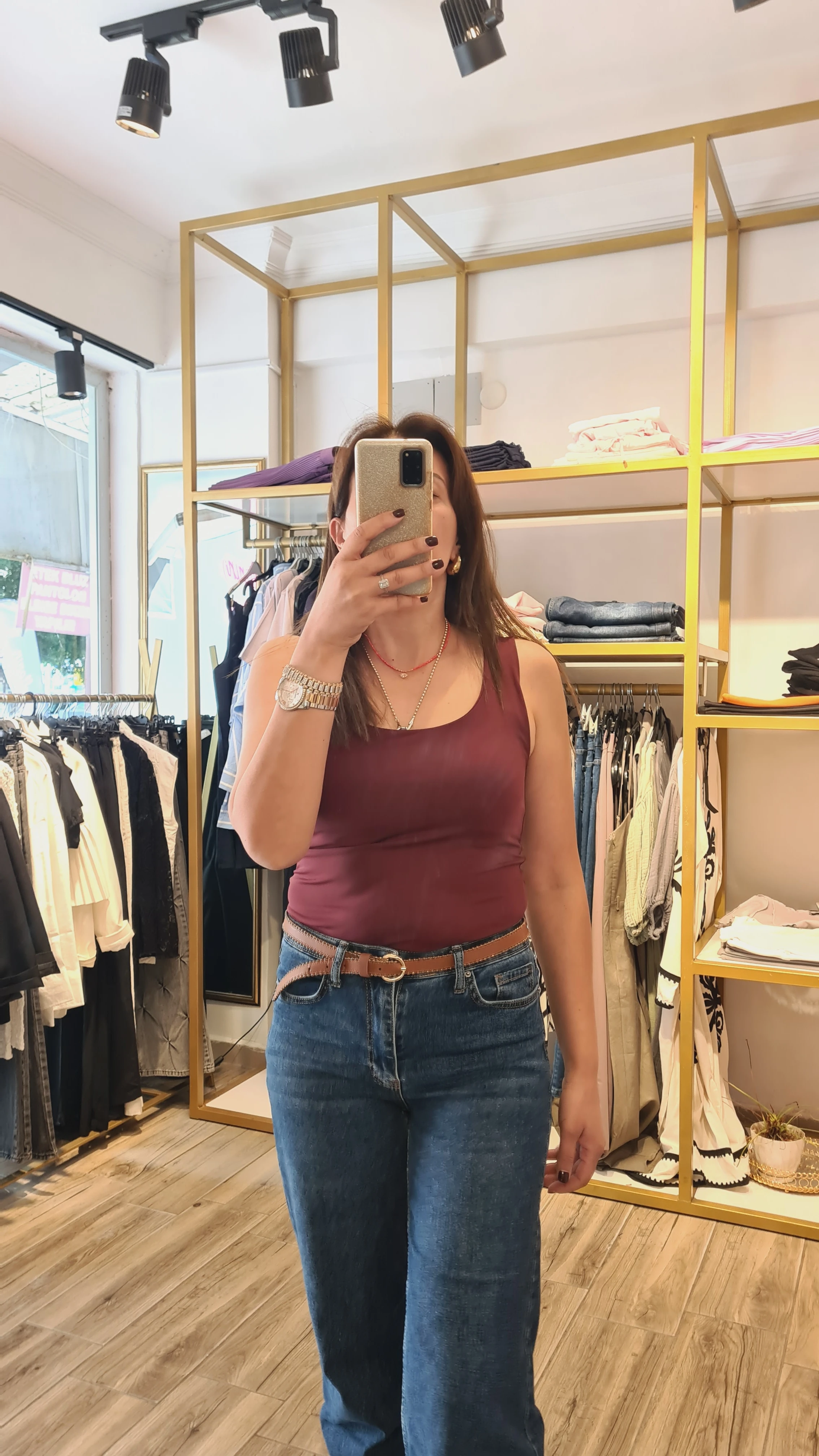 kare yaka badı bordo  renk 