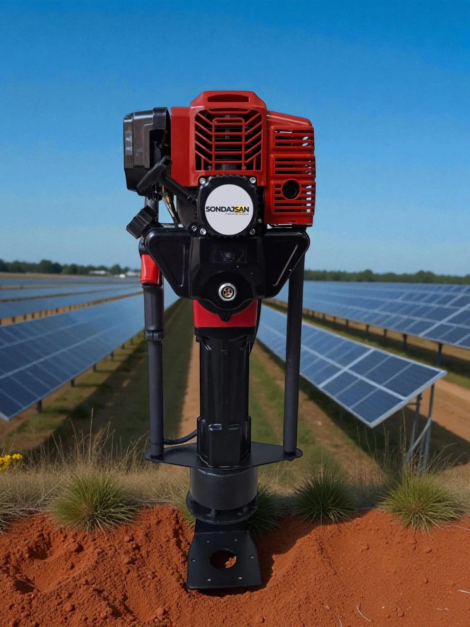 Sondajsan Kazık direk çit çakma makinesi