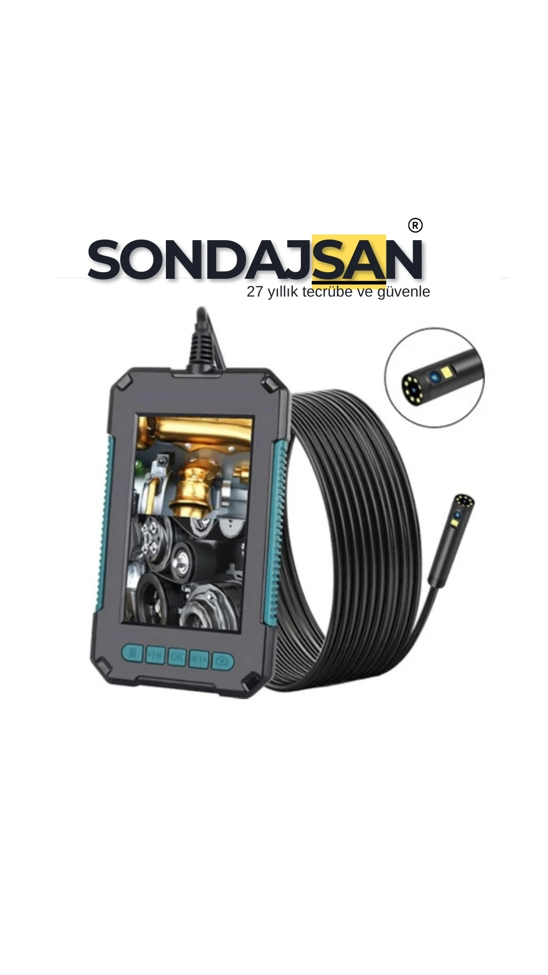BENZİNLİ SONDAJSAN EL SONDAJ MAKİNESİ 5,5 HP 5MT SET SONDAJSAN