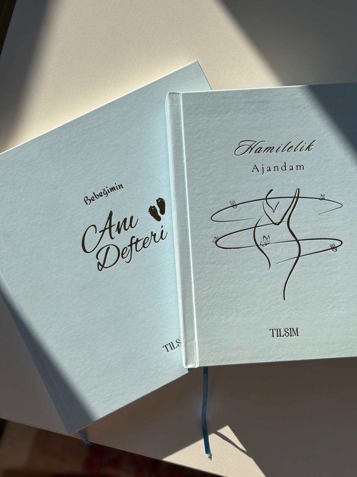 Bebek Anı Defteri & Hamile Ajandası Seti