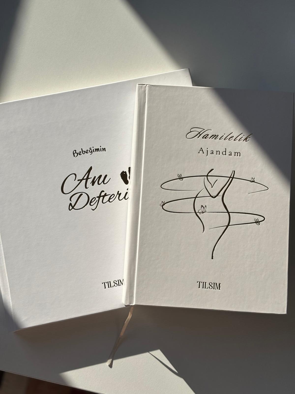 Bebek Anı Defteri & Hamile Ajandası Seti