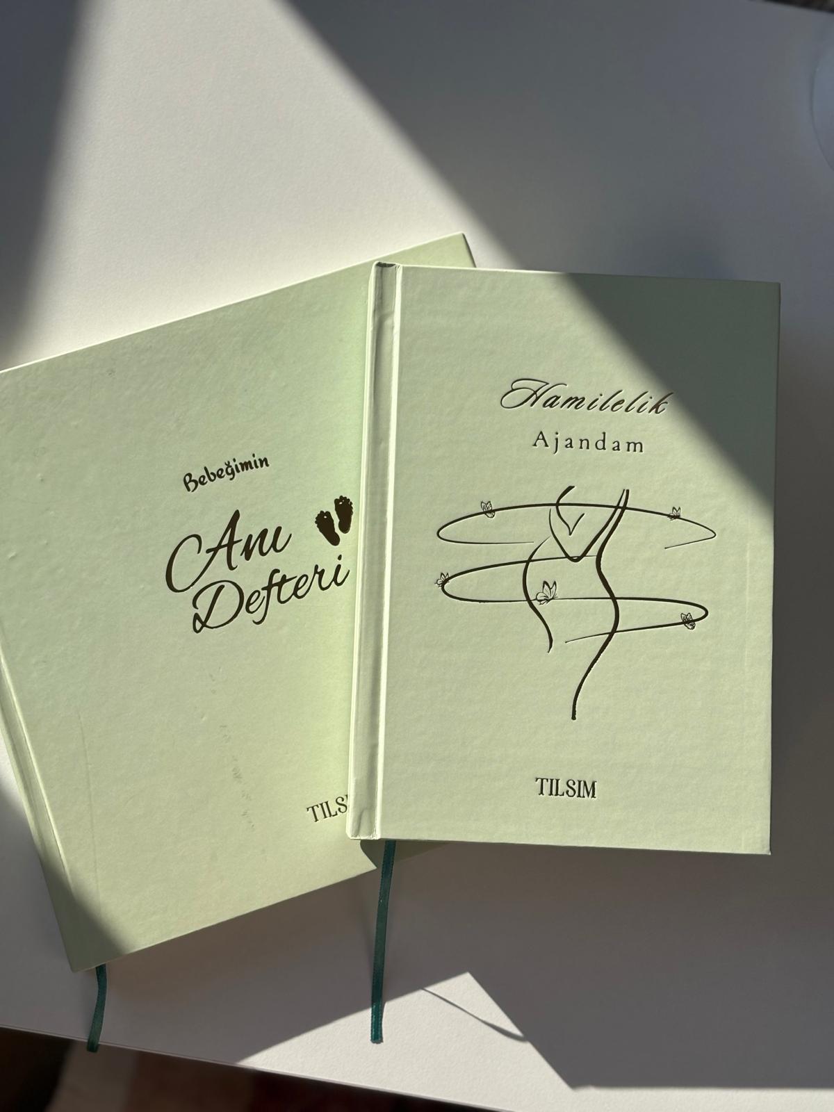 Bebek Anı Defteri & Hamile Ajandası Seti