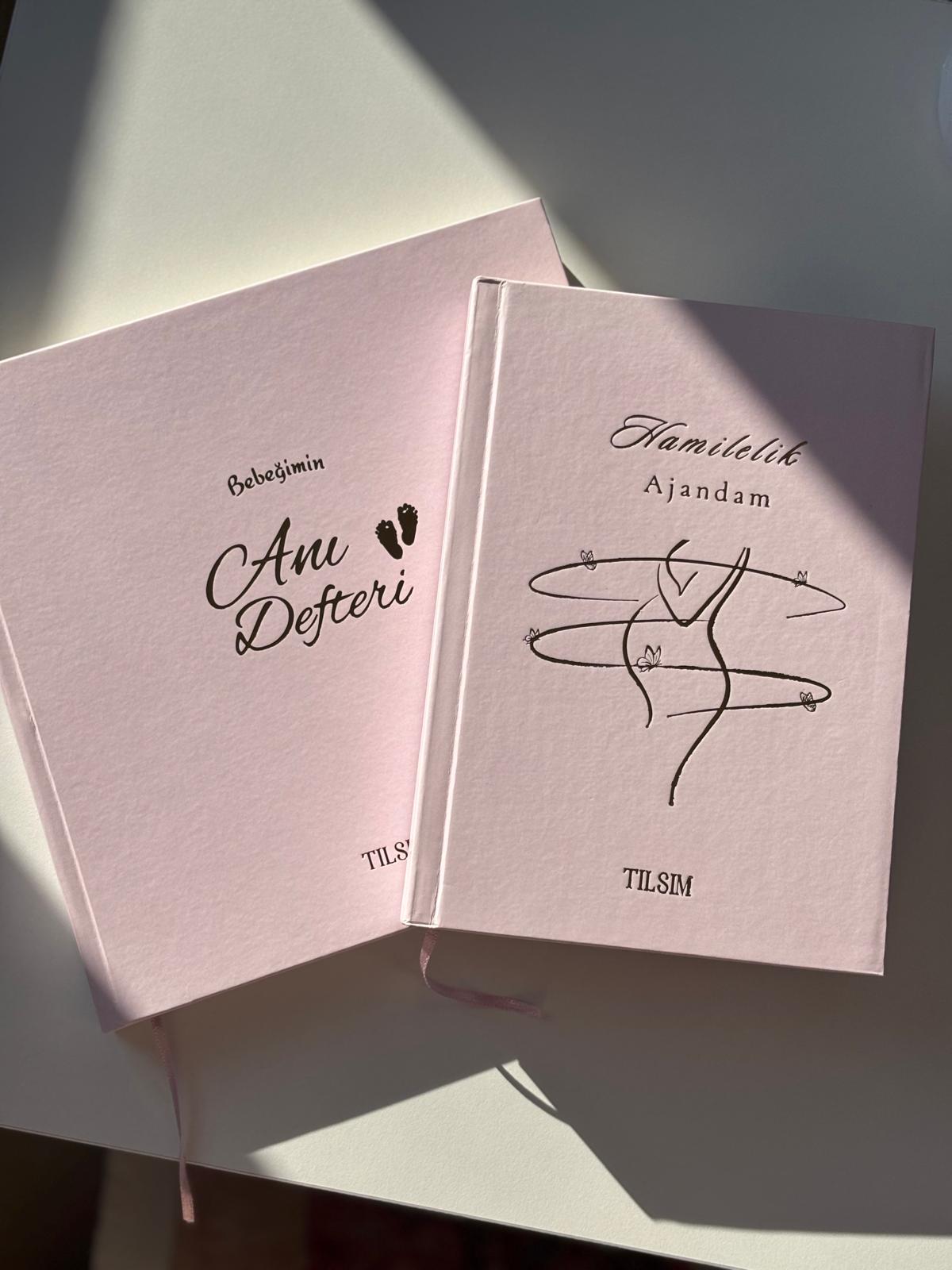 Bebek Anı Defteri & Hamile Ajandası Seti