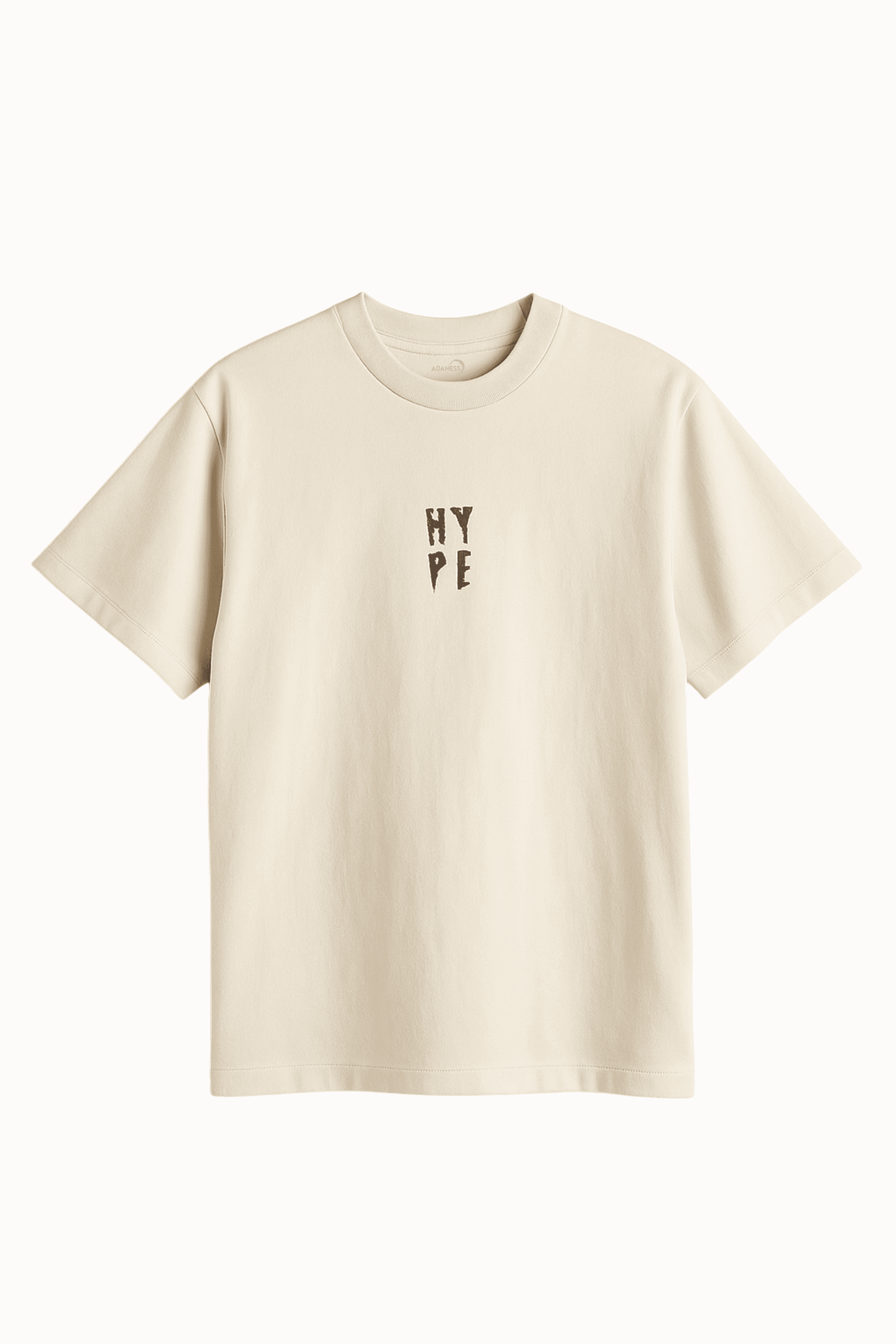 ADANESS Hype Nakışlı Oversize Unisex Tişört