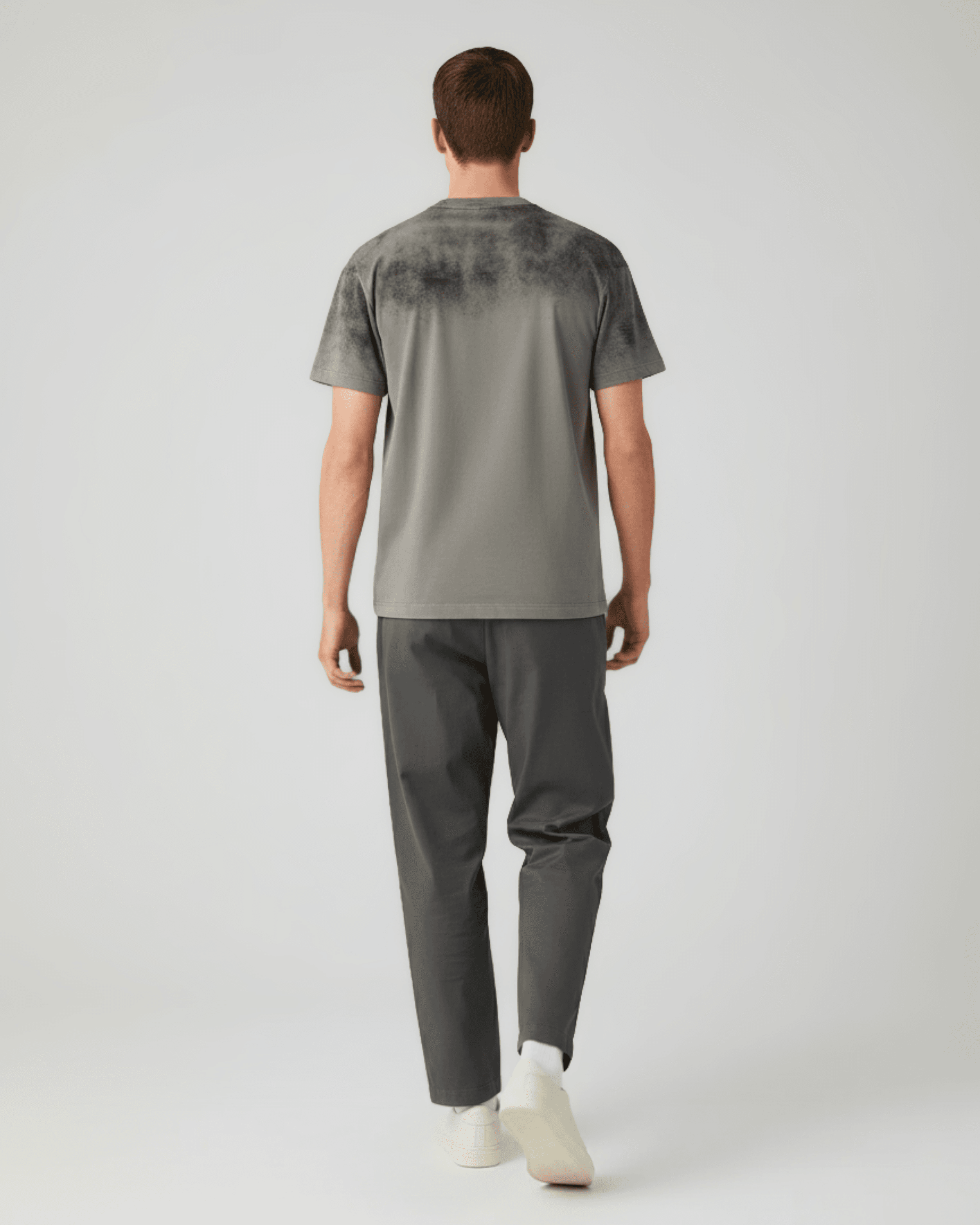 Paranoid Edition Oversize Unisex Tişört - Taş