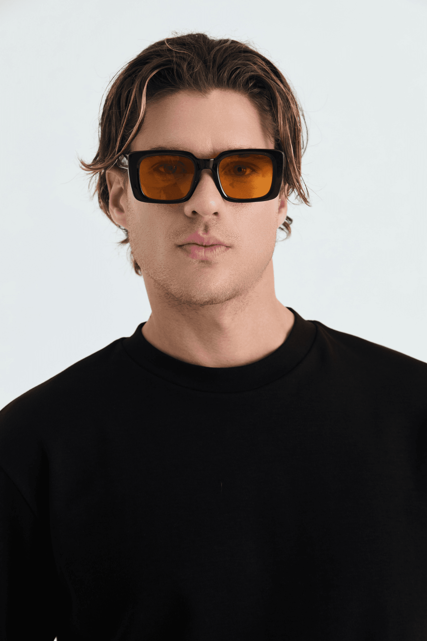 Basic Oversize Unisex Tişört | ADANESS  - Siyah