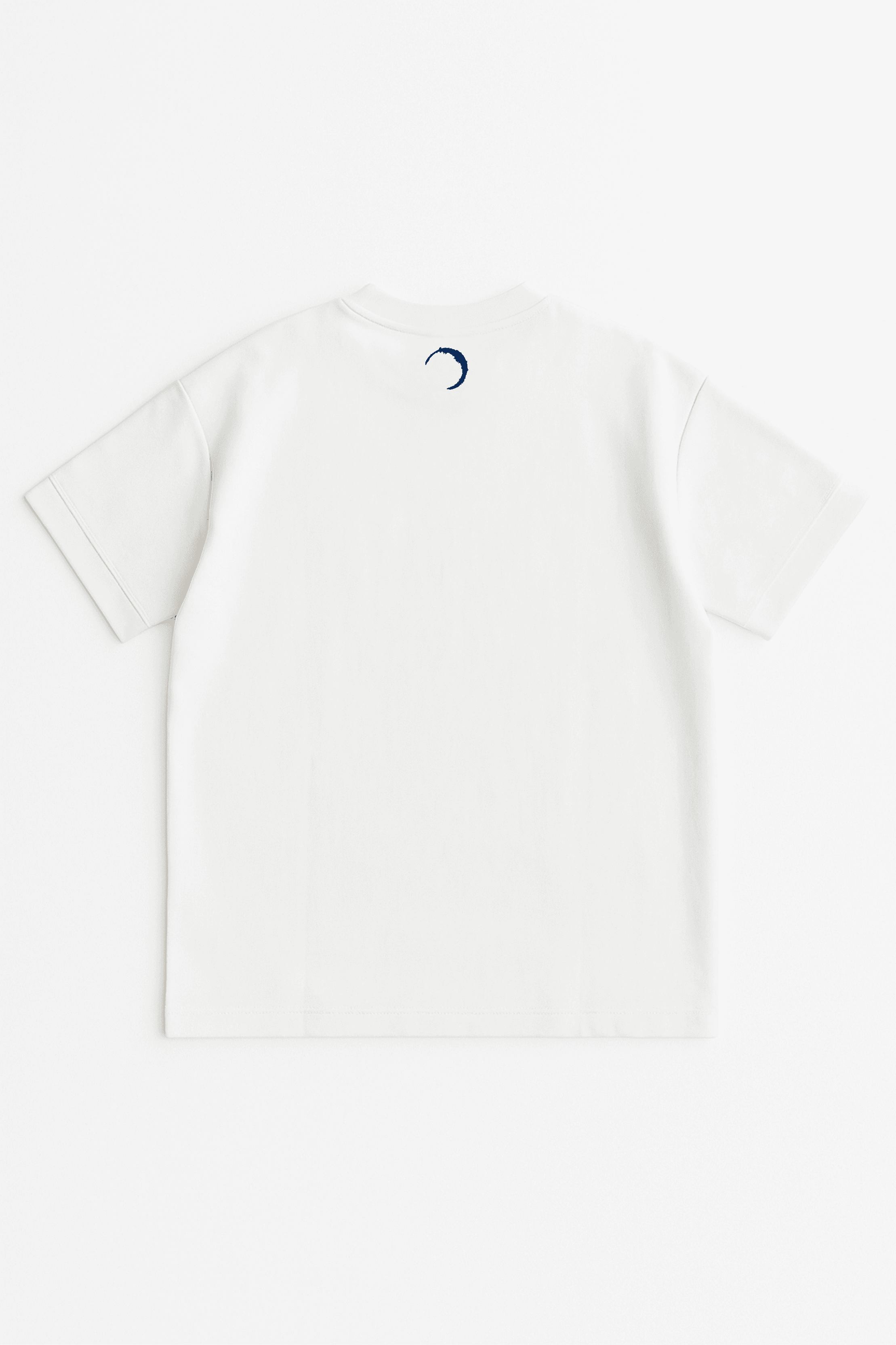 ADANESS Pamuklu Basic Bisiklet Yaka Yarım Oversize Unisex Tişört