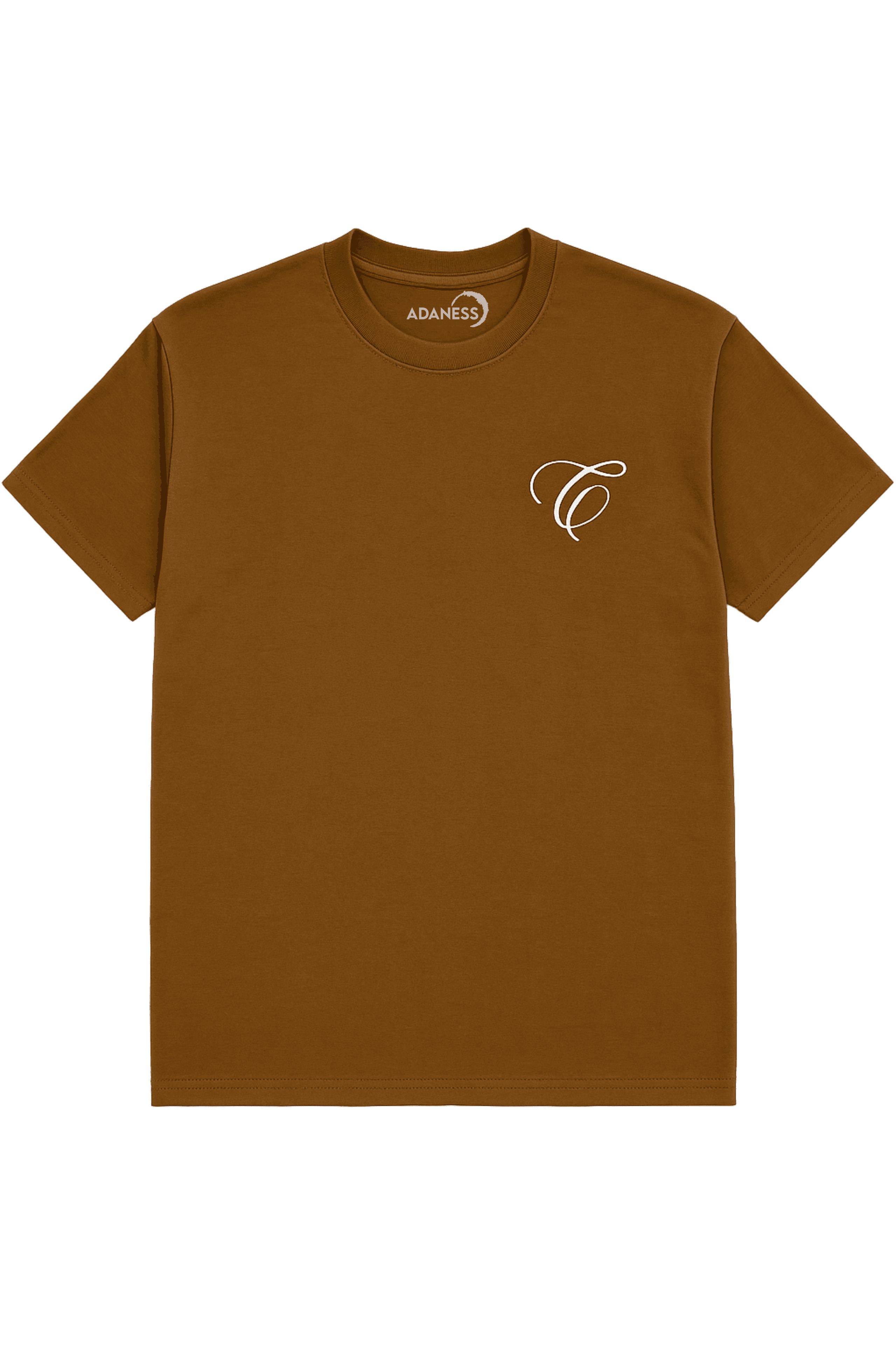 ADANESS Inner Shift Nakışlı Oversize Unisex Tişört
