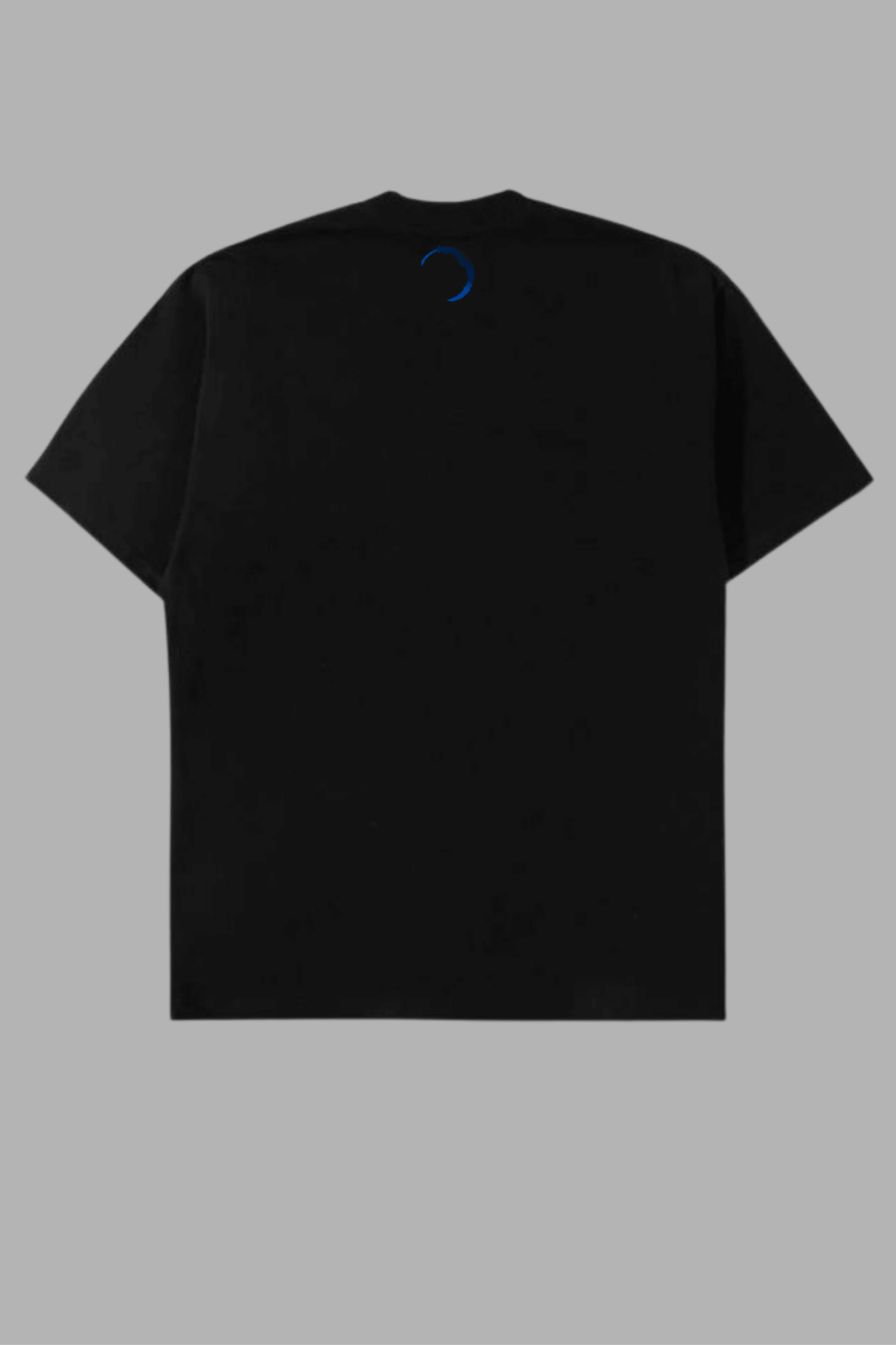 Basic Tam Oversize Unisex Tişört | ADANESS - Siyah