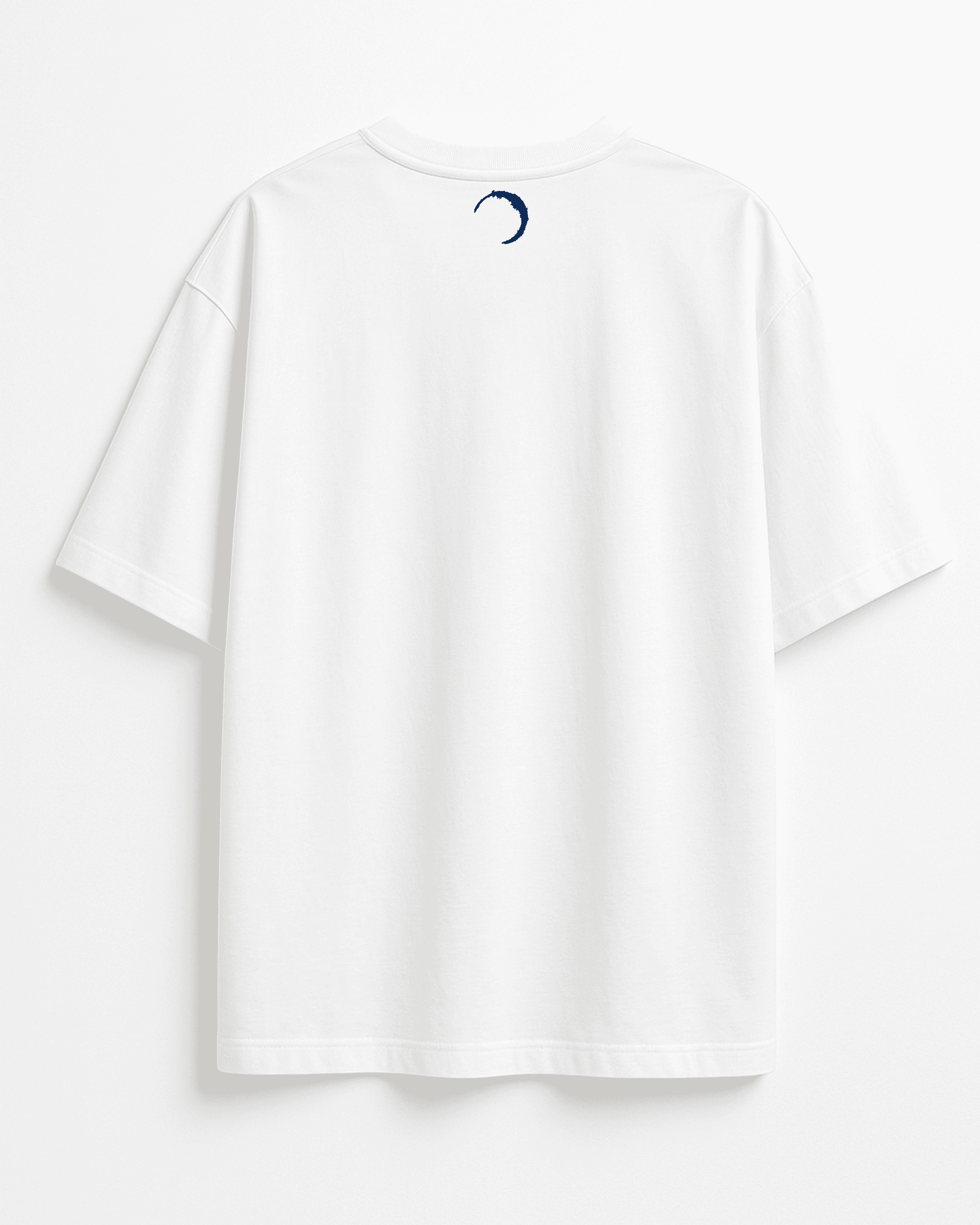 ADANESS Basic Oversize Unisex Tişört - Beyaz