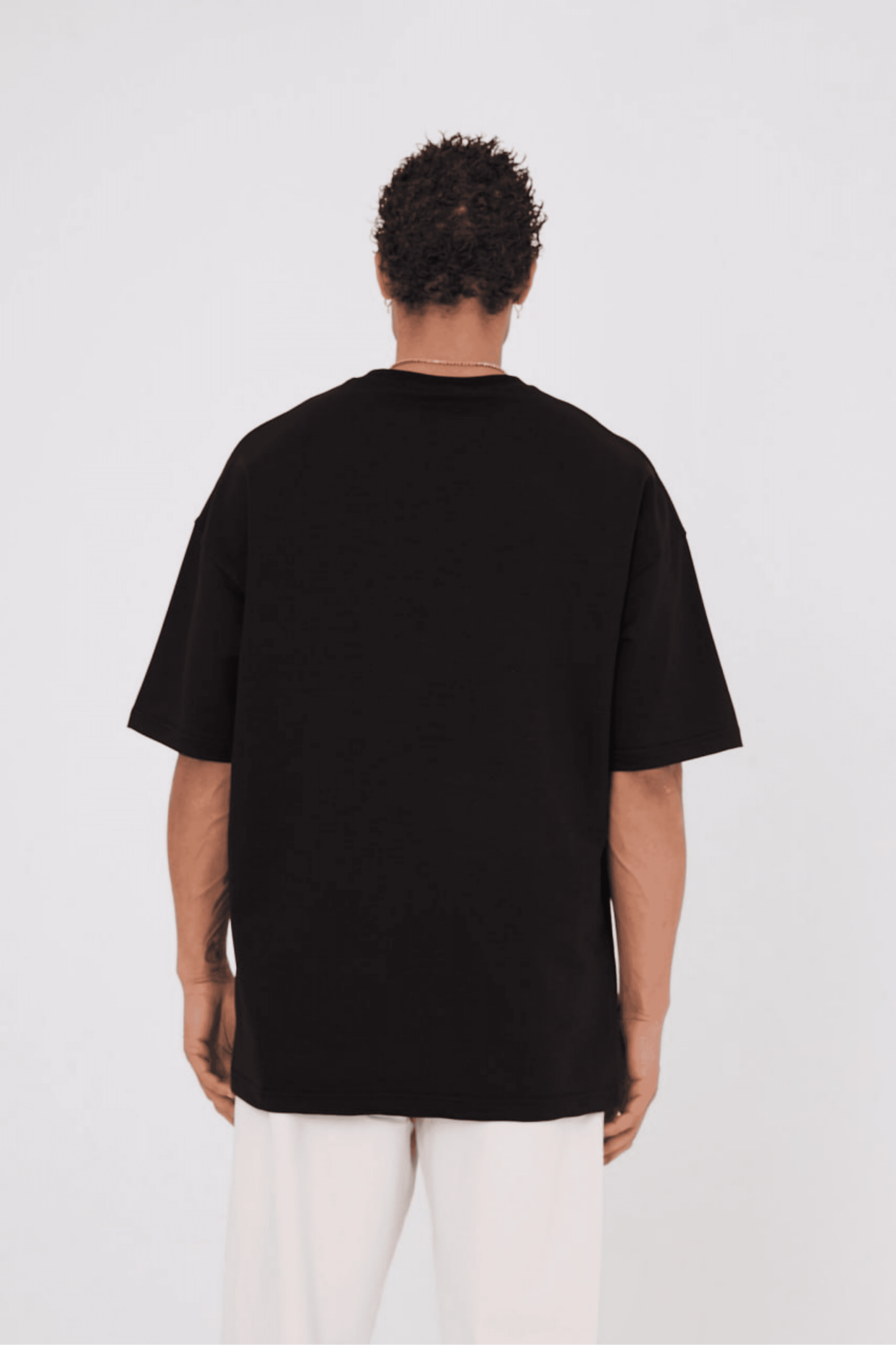 Basic Tam Oversize Unisex Tişört | ADANESS
