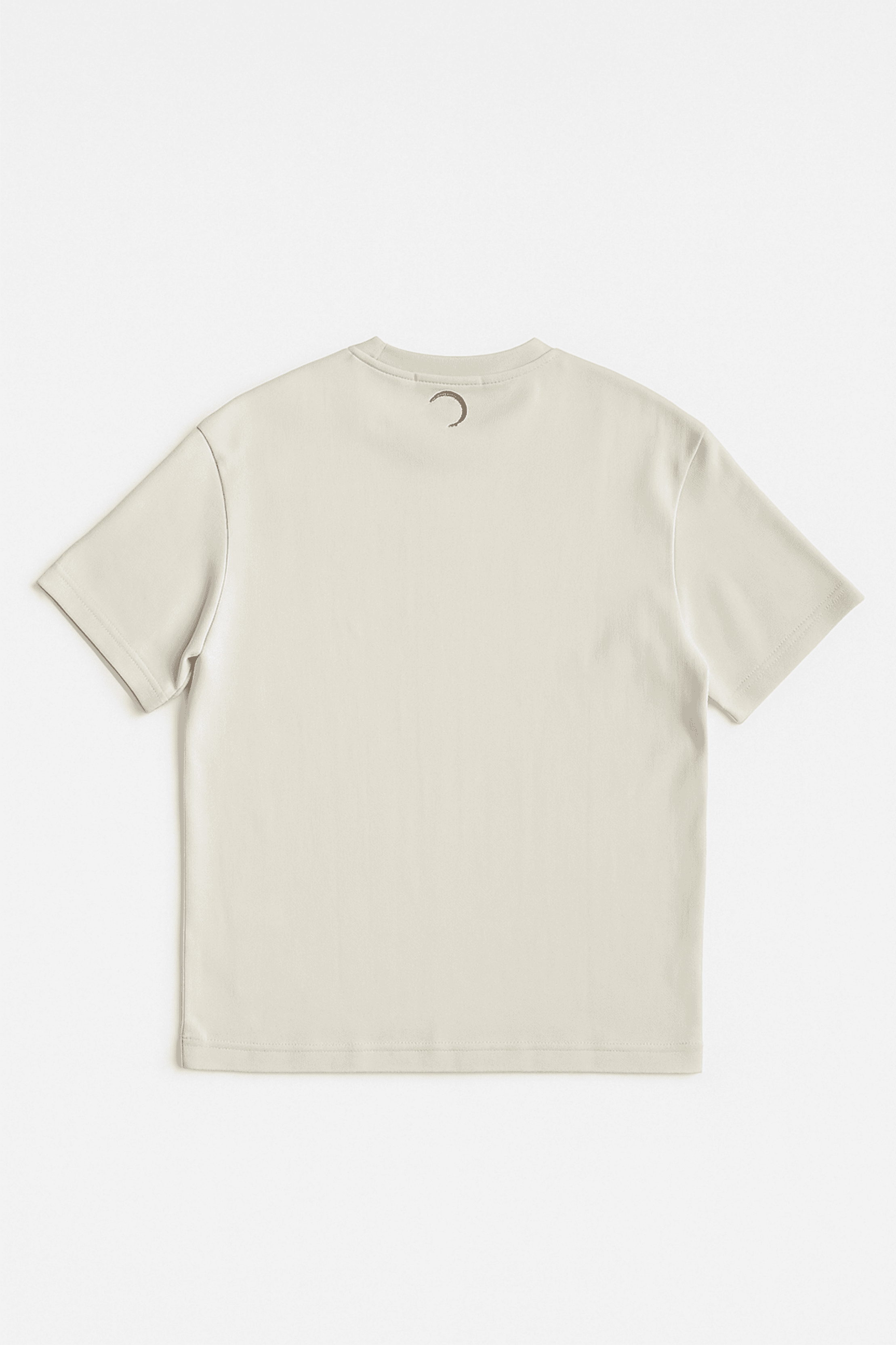ADANESS Basic Oversize Unisex Tişört - Krem