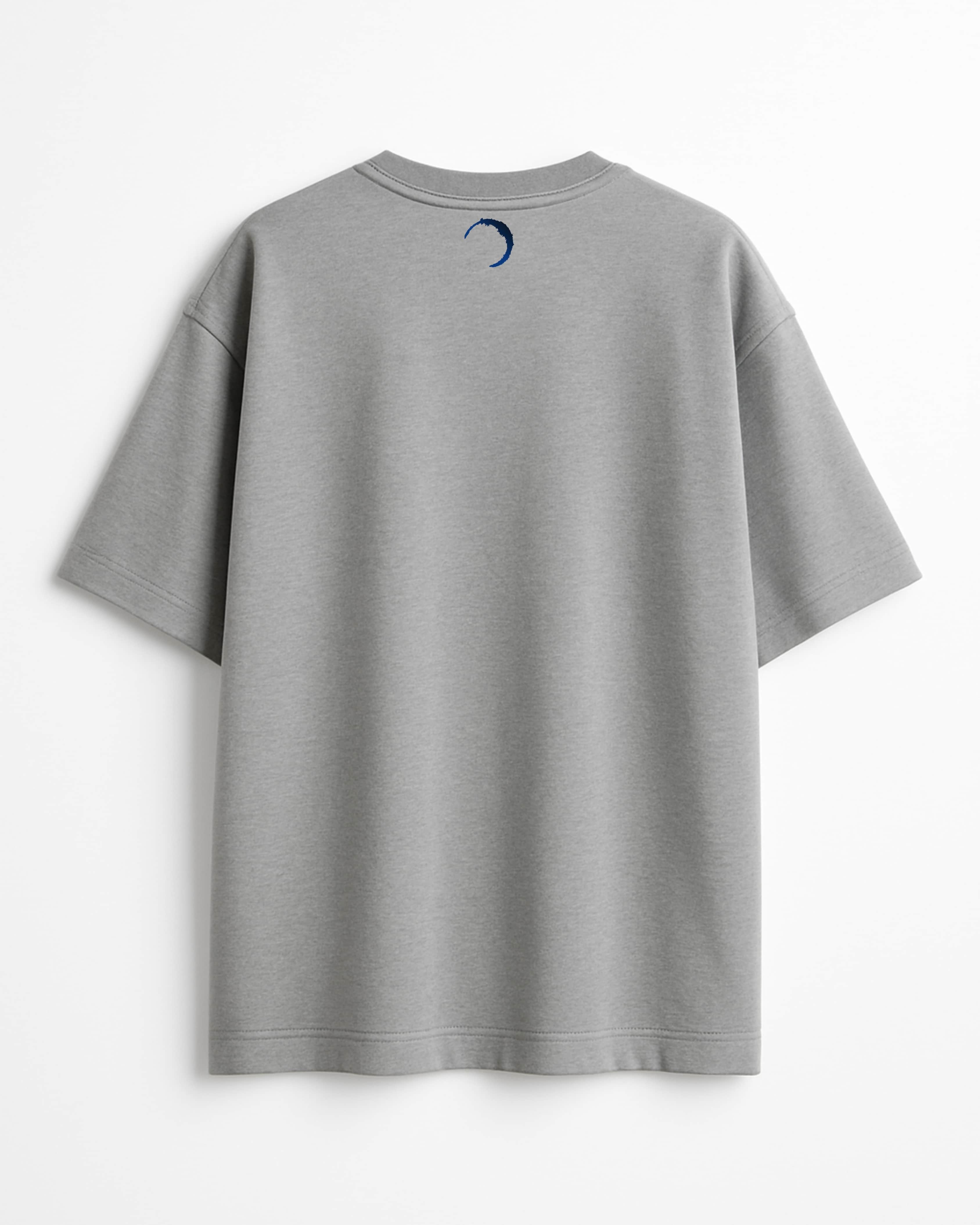 ADANESS Basic Oversize Unisex Tişört - Gri